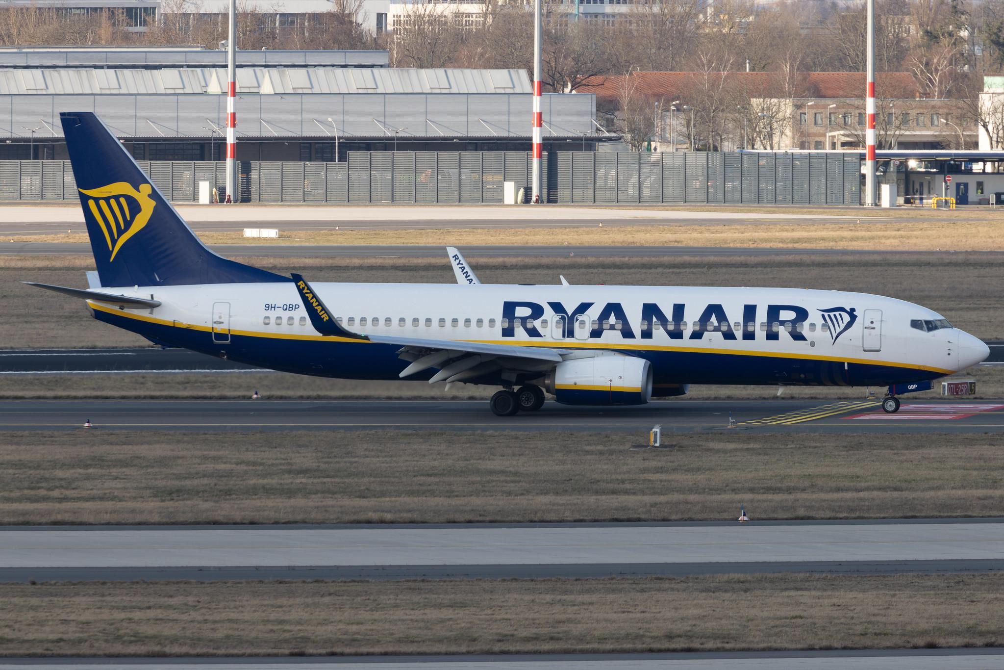 Flughafen Berlin Brandenburg: Ryanair (FR / RYR) | Operator: Malta Air | Boeing 737-8AS B738 | 9H-QBP | MSN 44715