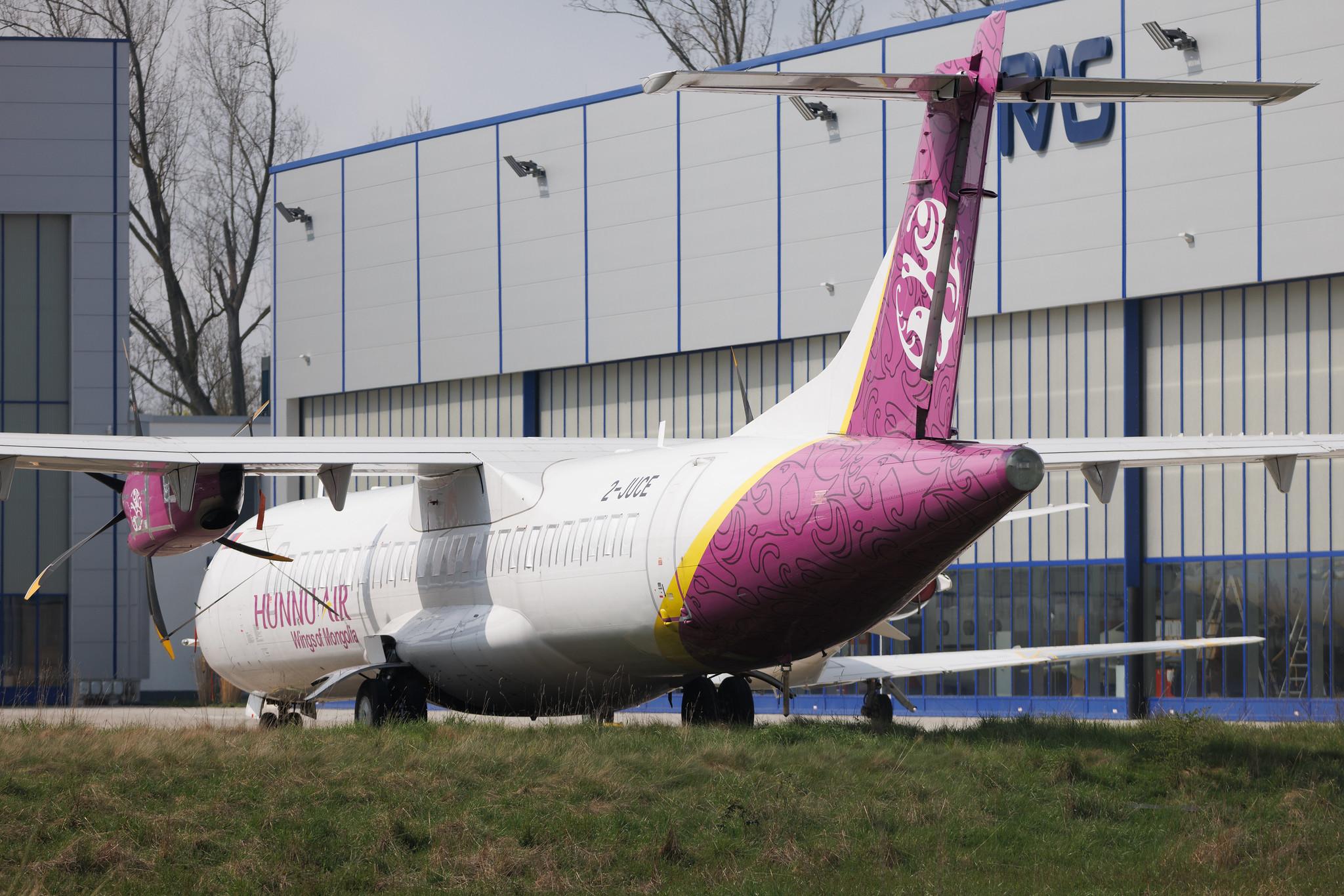Verkehrslandeplatz Mönchengladbach: Hunnu Air (MR / MML) | ATR 72-500 AT75 | 2-JUCE | MSN 0774