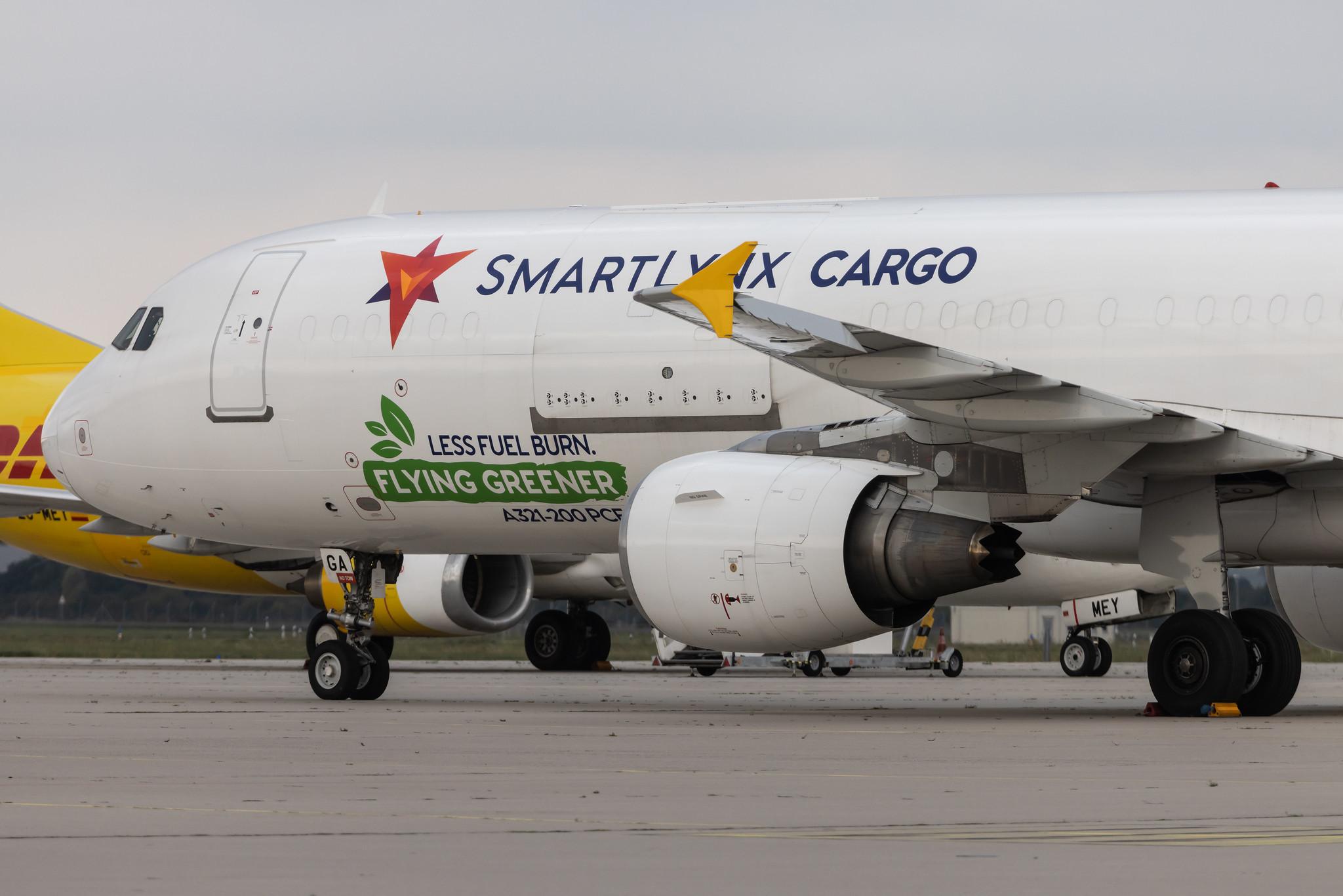 Leipzig Halle Airport: DHL (D0 / DHK) | Operator: SmartLynx Malta | Airbus A321-211(PCF) A321 | 9H-CGA | MSN 00891