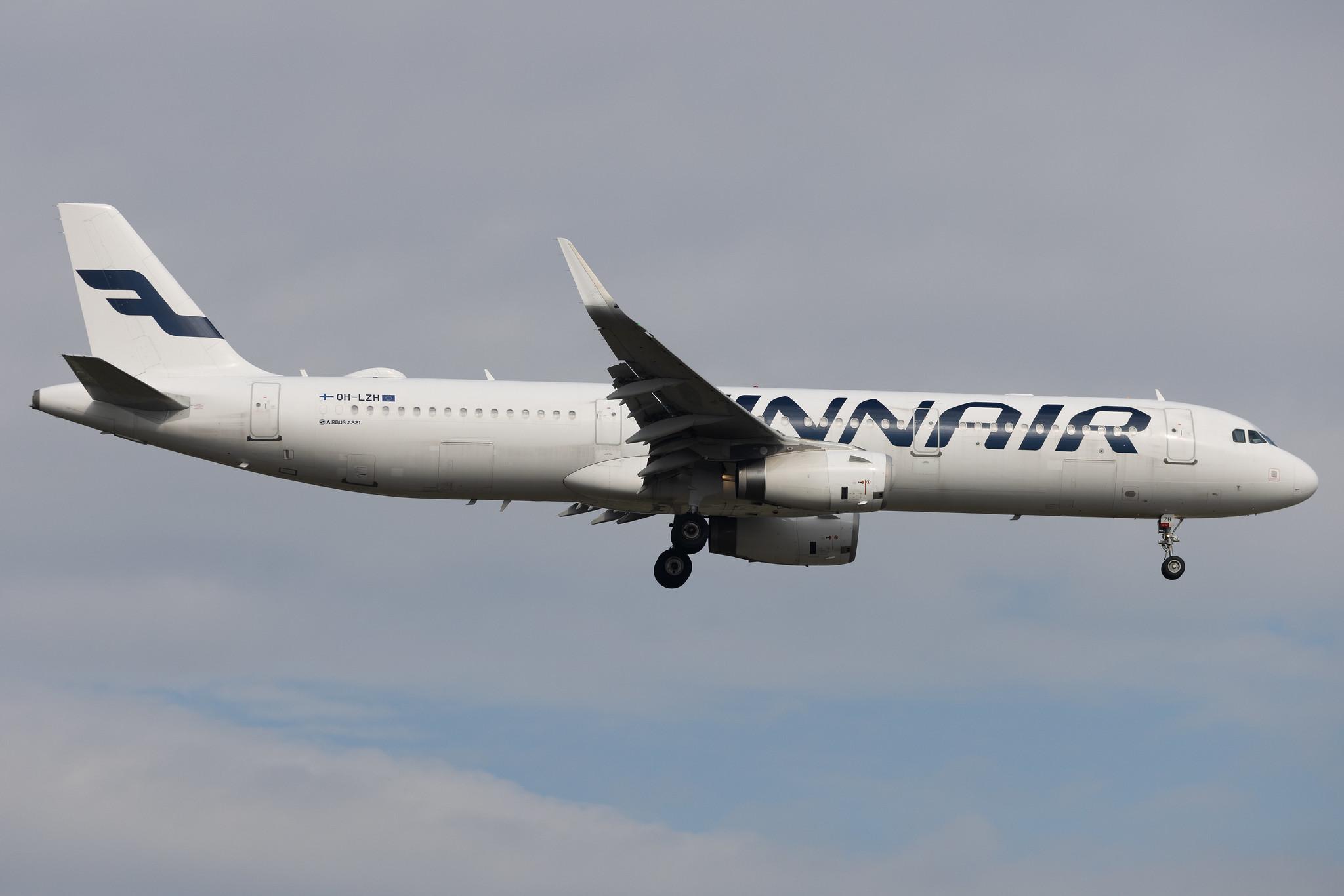 Frankfurt Airport: Finnair (AY / FIN) | Airbus A321-231 A321 | OH-LZH | MSN 5803