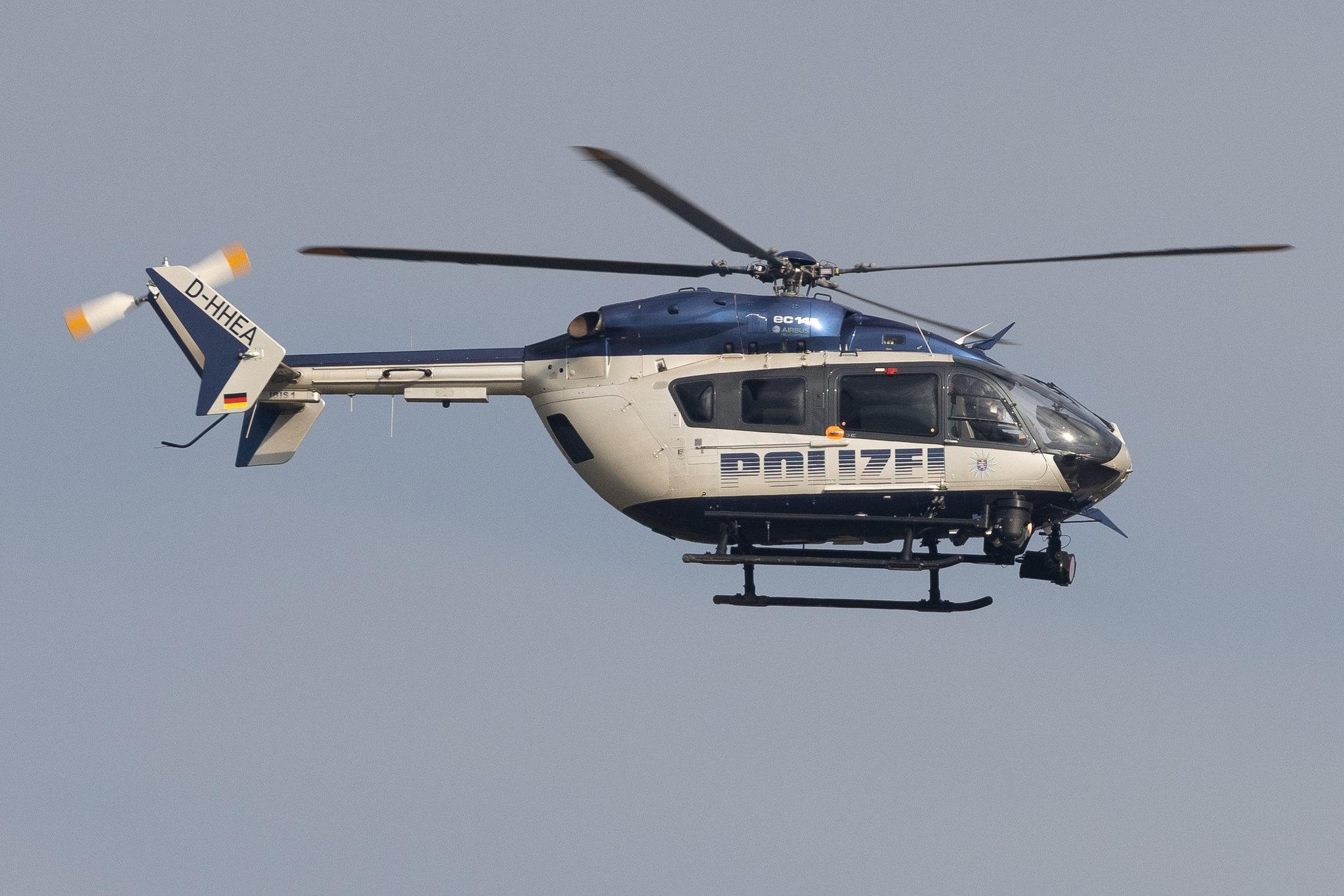 Frankfurt Airport: Polizei Hessen | Airbus Helicopters H145 EC45 | D-HHEA | MSN 9004