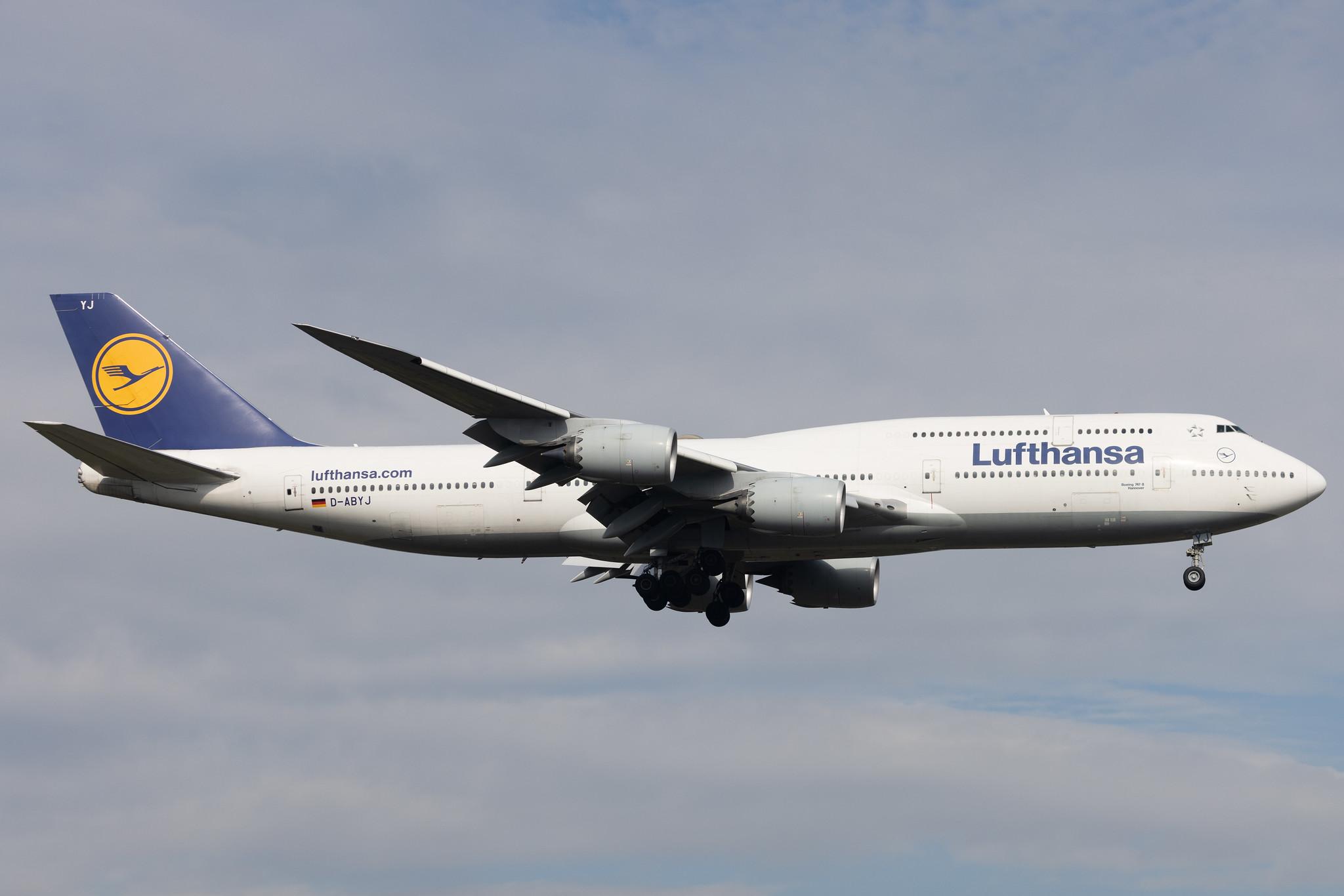 Frankfurt Airport: Lufthansa (LH / DLH) | Boeing 747-830 B748 | D-ABYJ | MSN 37834