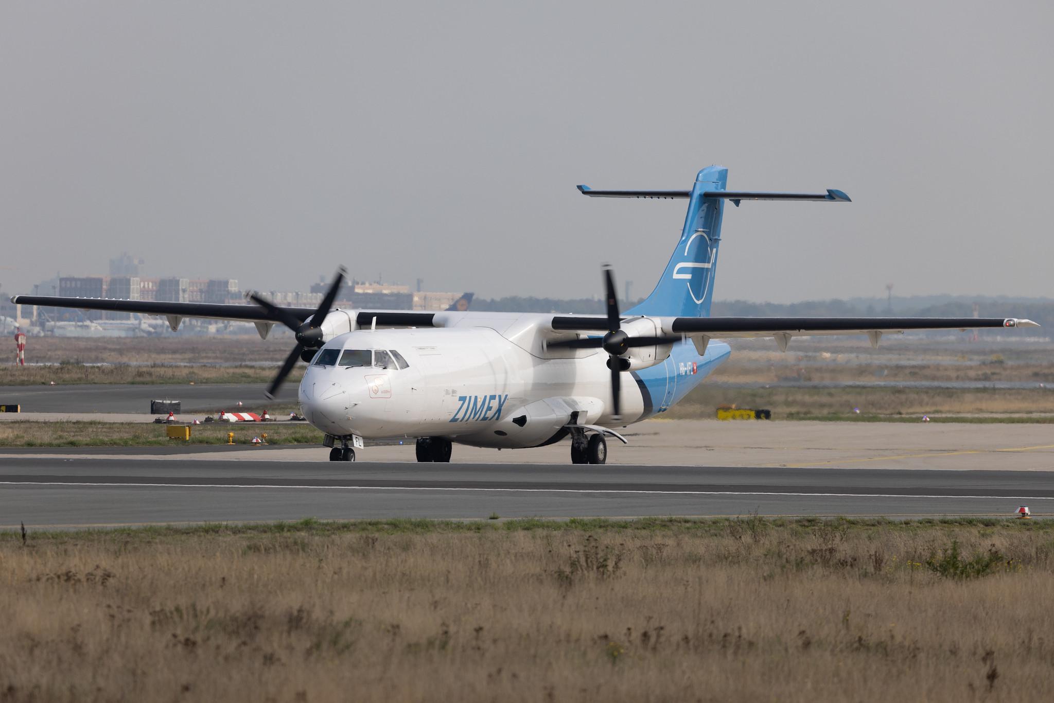 Frankfurt Airport: Zimex Aviation (XM / IMX) | ATR 72-202(F) AT72 | HB-AFL | MSN 0222