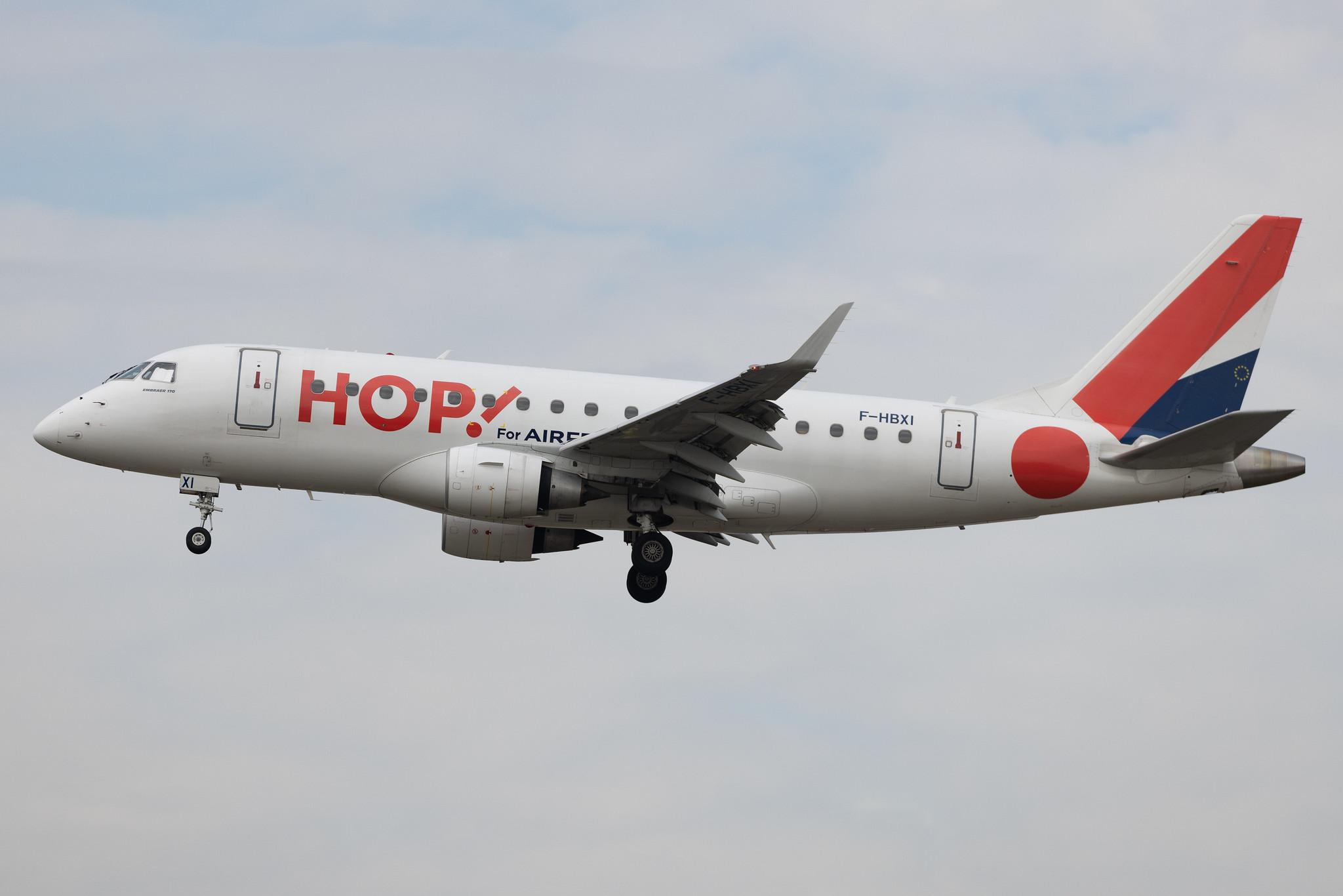 Frankfurt Airport: Air France (AF / AFR) | Operator: Air France Hop | Embraer E170STD E170 | F-HBXI | MSN 17000310