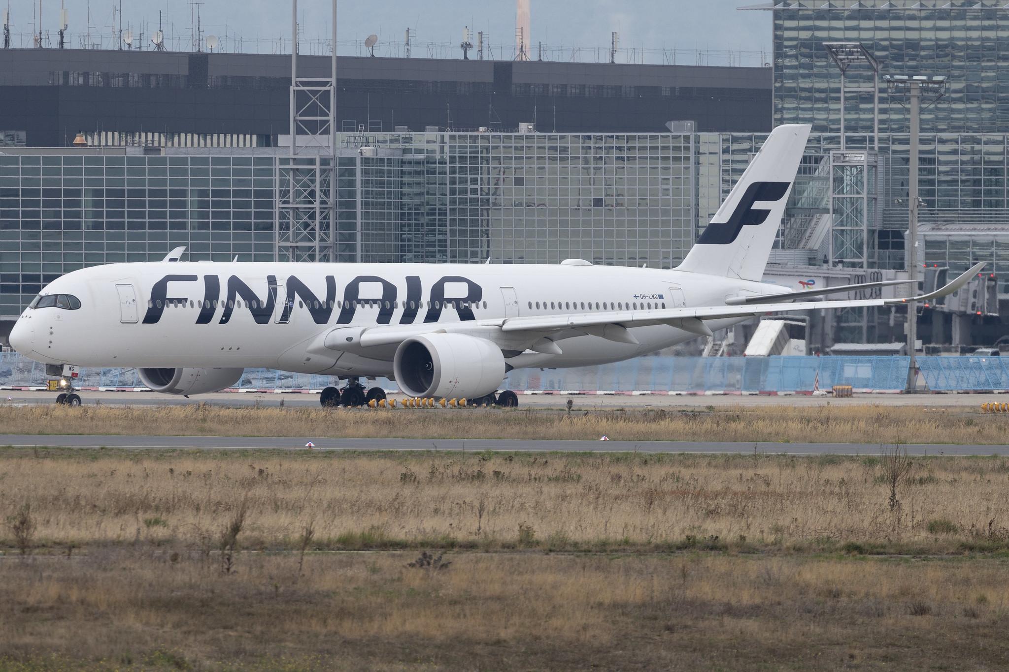 Frankfurt Airport: Finnair (AY / FIN) | Airbus A350-941 A359 | OH-LWG | MSN 051