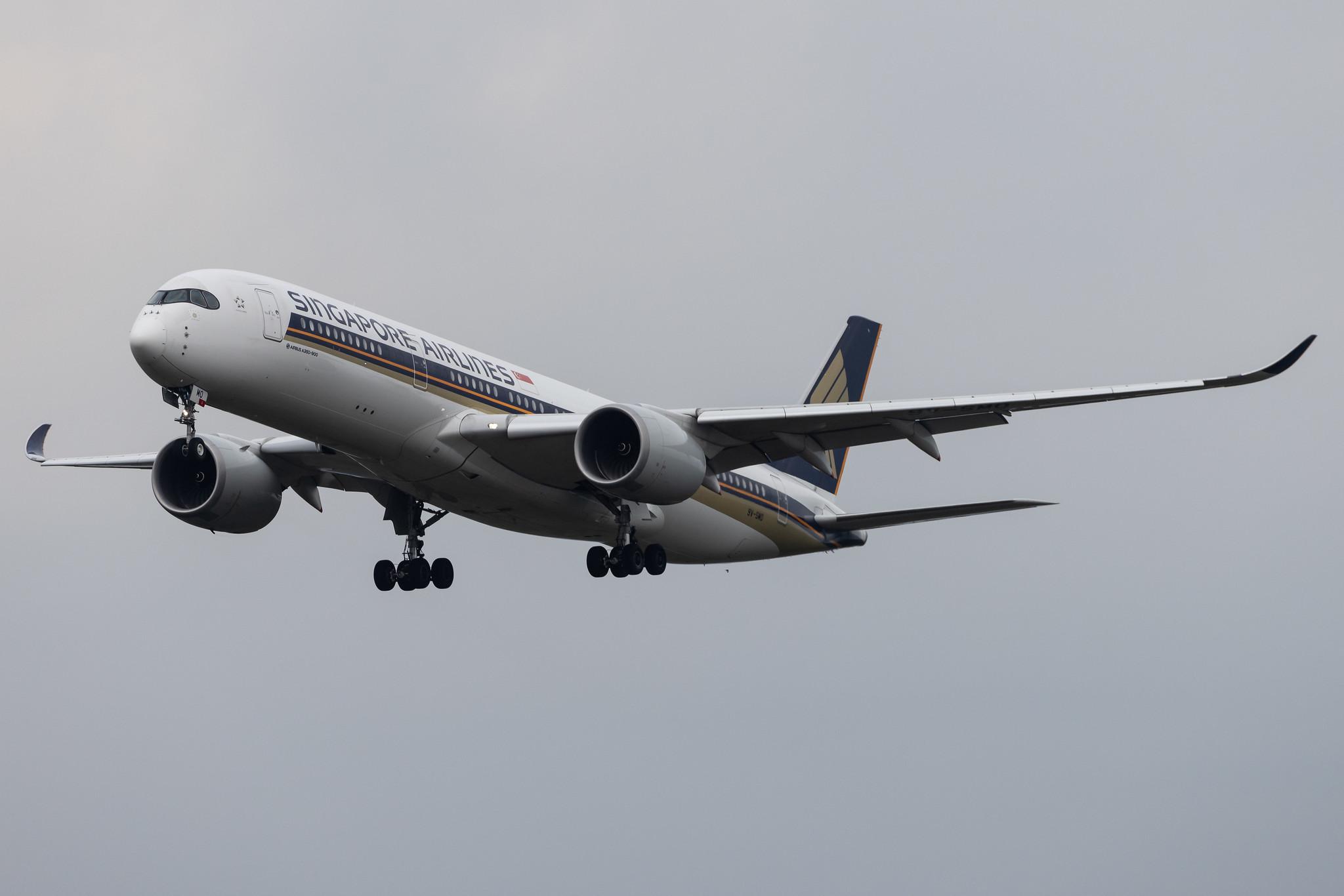 Frankfurt Airport: Singapore Airlines (SQ / SIA) | Airbus A350-941 A359 | 9V-SMO | MSN 116