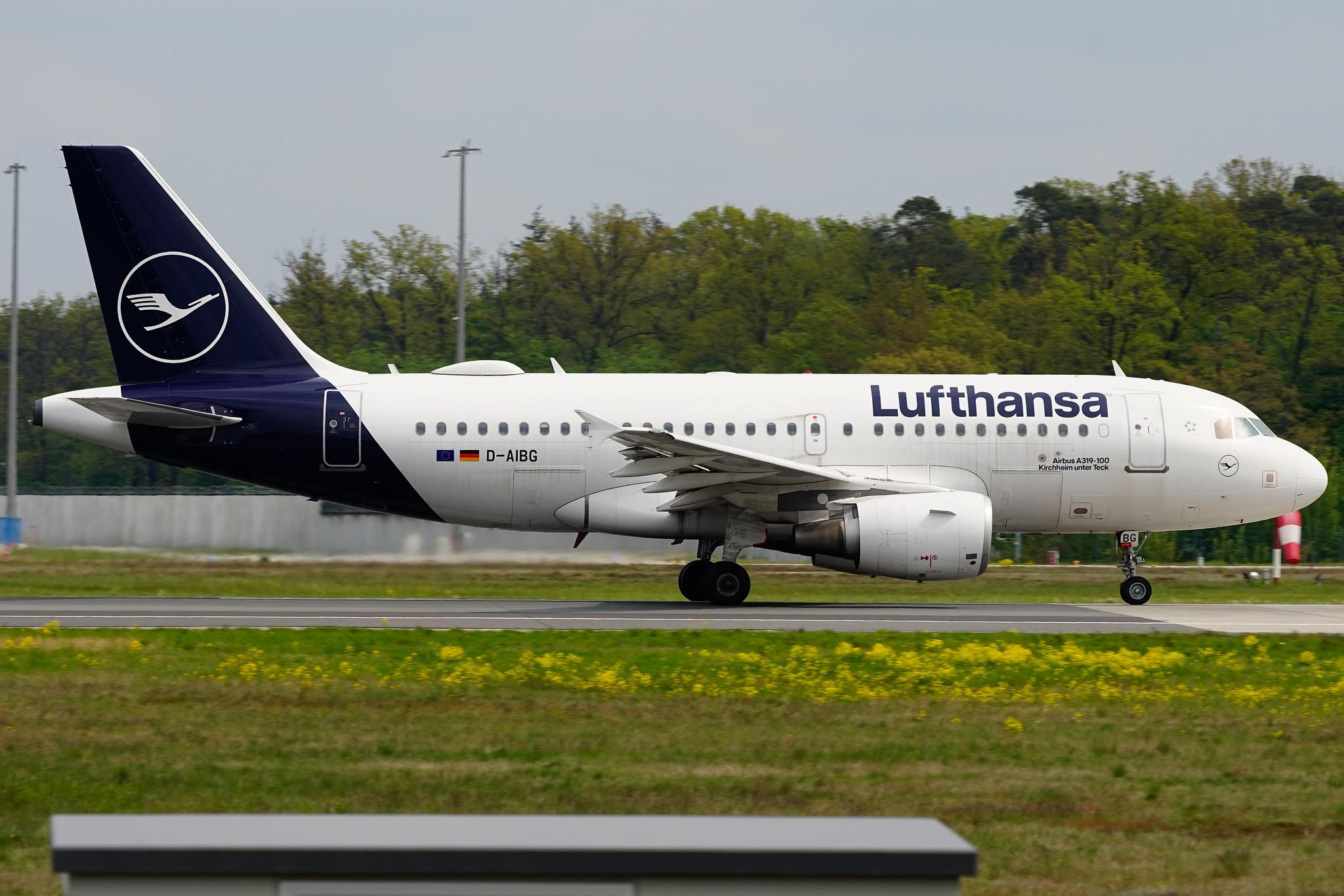 Frankfurt Airport: Lufthansa (LH / DLH) | Airbus A319-112 A319 | D-AIBG | MSN 4841