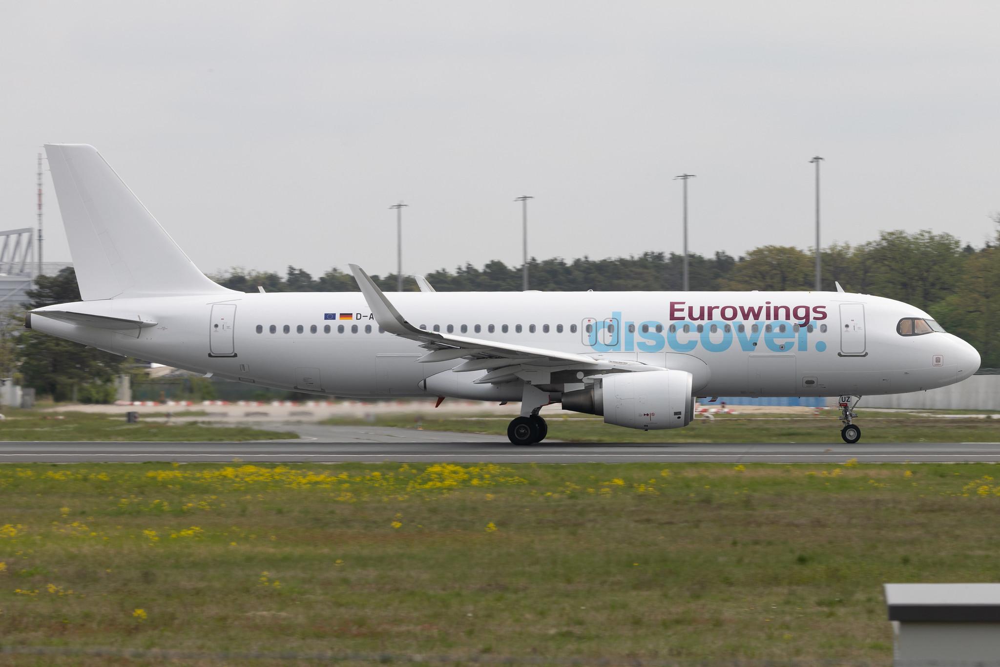 Frankfurt Airport: Lufthansa (LH / DLH) | Airbus A320-214 A320 | D-AIUZ | MSN 7625