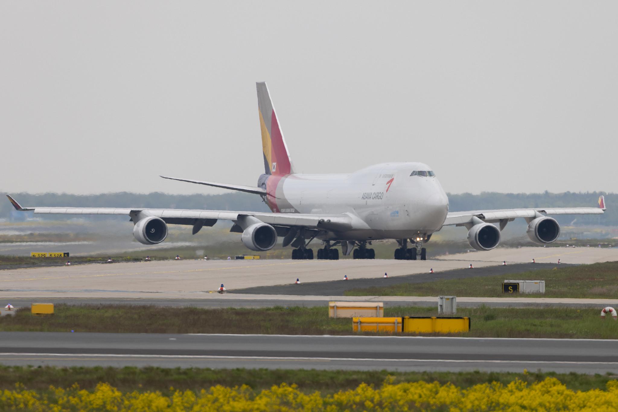 Frankfurt Airport: Asiana Cargo (OZ / AAR) | Operator: Asiana Airlines | Boeing 747-48E(BDSF) B744 | HL7417 | MSN 25779