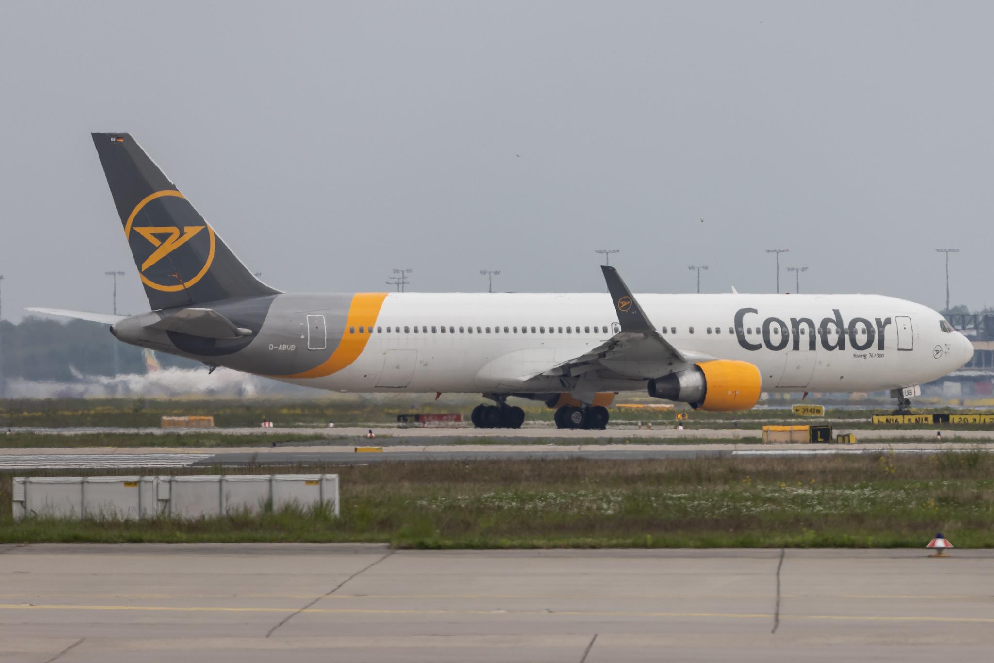 Frankfurt Airport: Condor (DE / CFG) | Boeing 767-330(ER) B763 | D-ABUB | MSN 26987