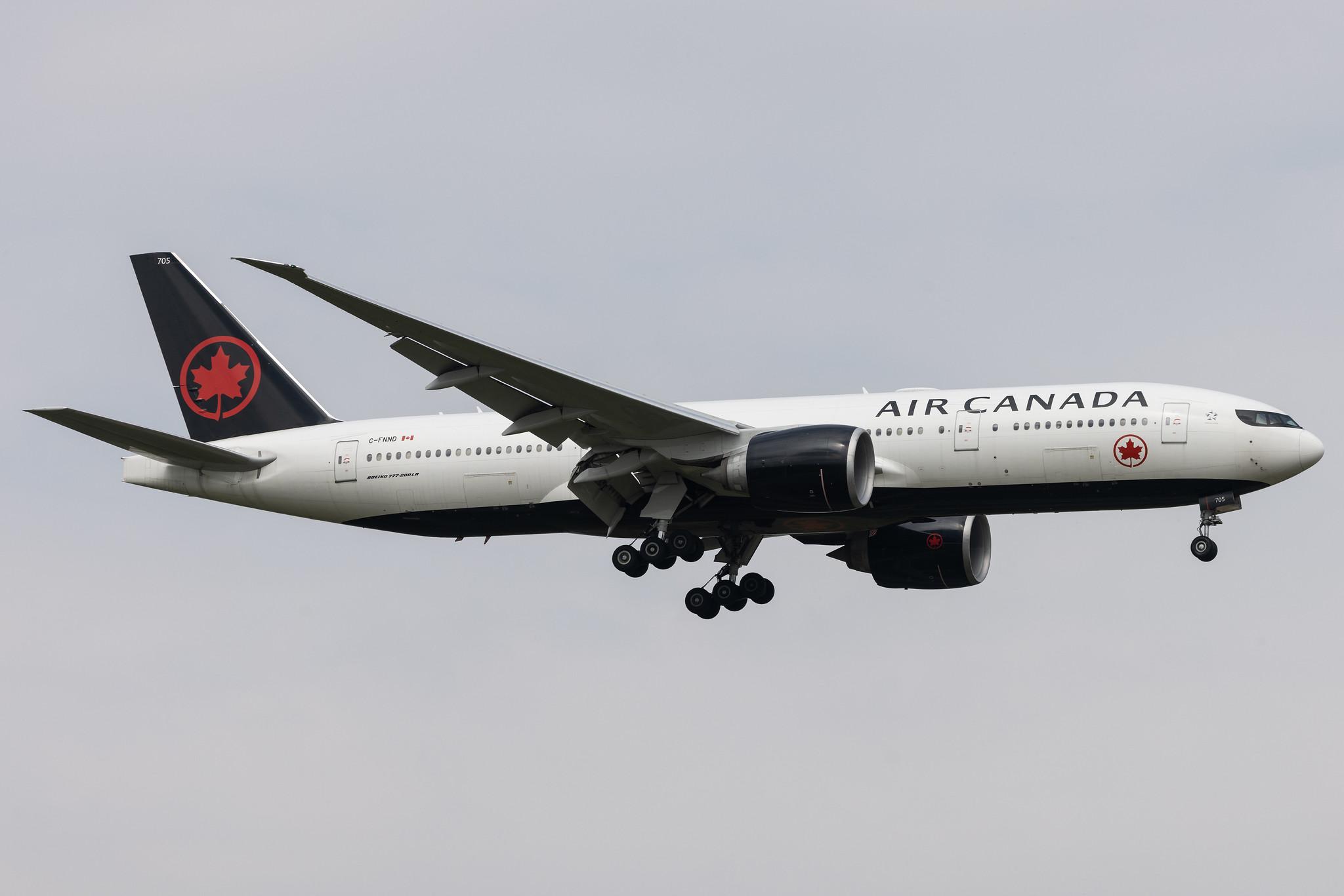 Frankfurt Airport: Air Canada (AC / ACA) | Boeing 777-233(LR) B77L | C-FNND | MSN 35246
