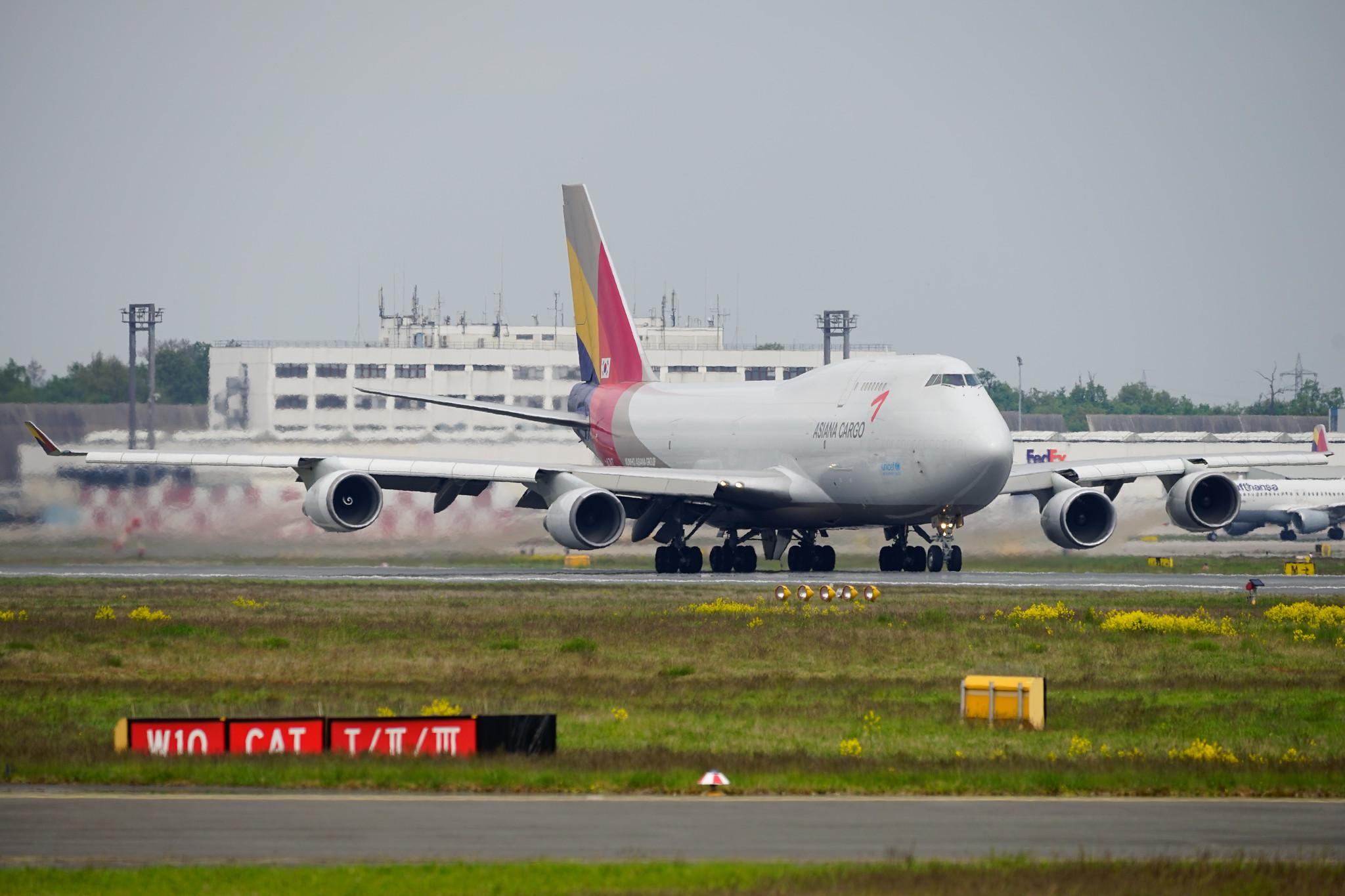 Frankfurt Airport: Asiana Cargo (OZ / AAR) | Operator: Asiana Airlines | Boeing 747-48E(BDSF) B744 | HL7417 | MSN 25779