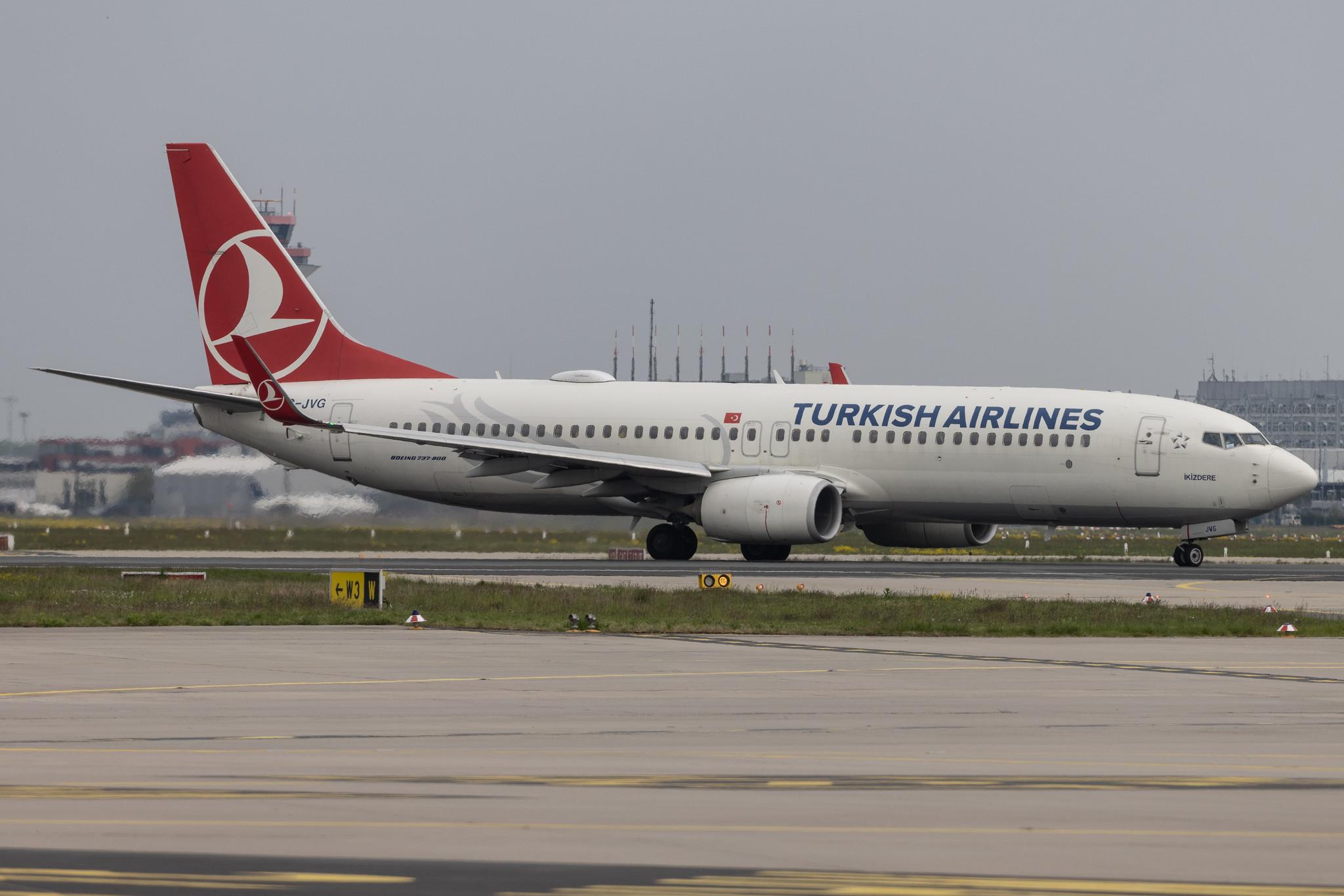 Frankfurt Airport: Turkish Airlines (TK / THY) | Boeing 737-8F2 B738 | TC-JVG | MSN 42009