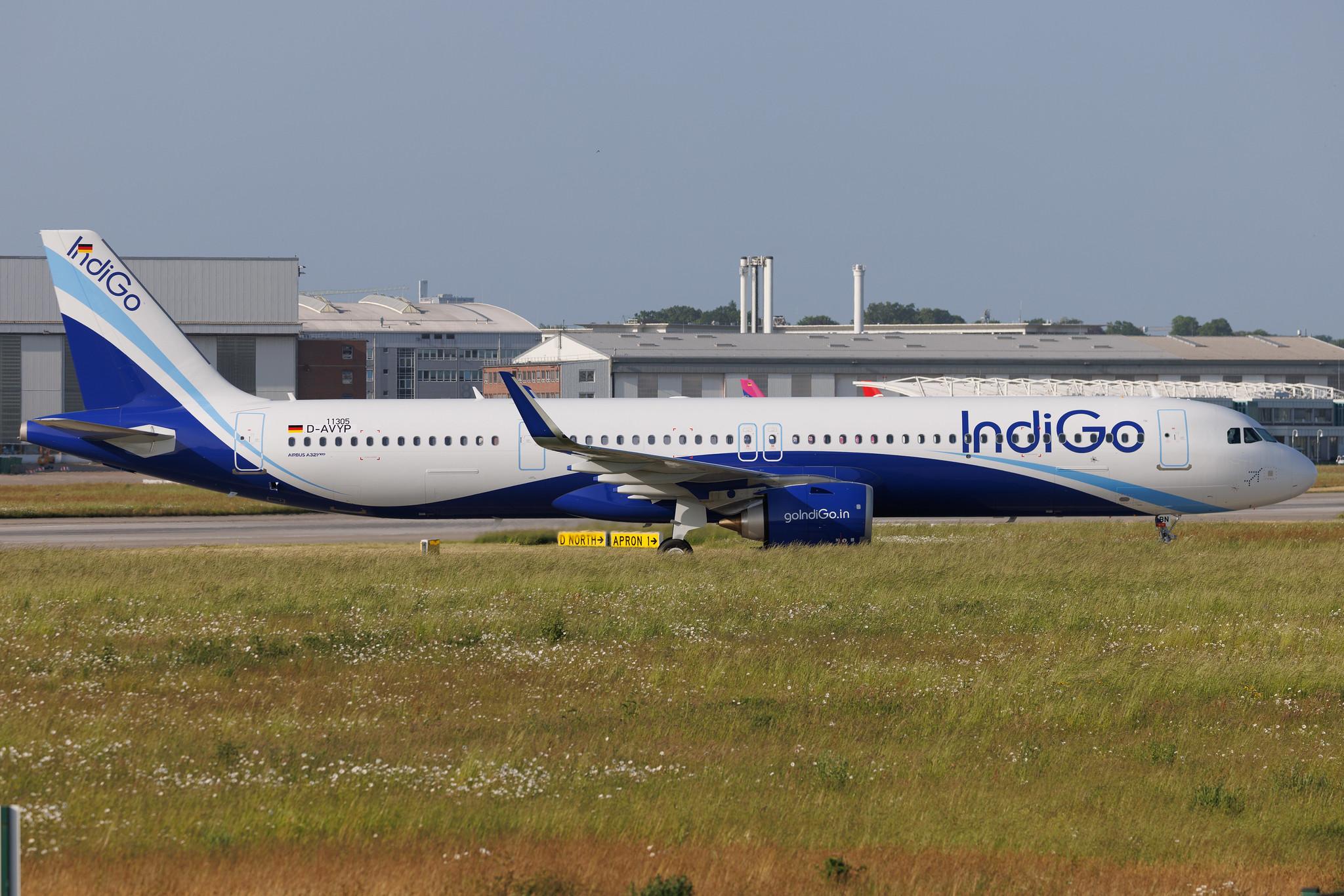 Hamburg Finkenwerder: IndiGo (6E / IGO) | Airbus A321-251NX A21N | D-AVYP | VT- | MSN 11305