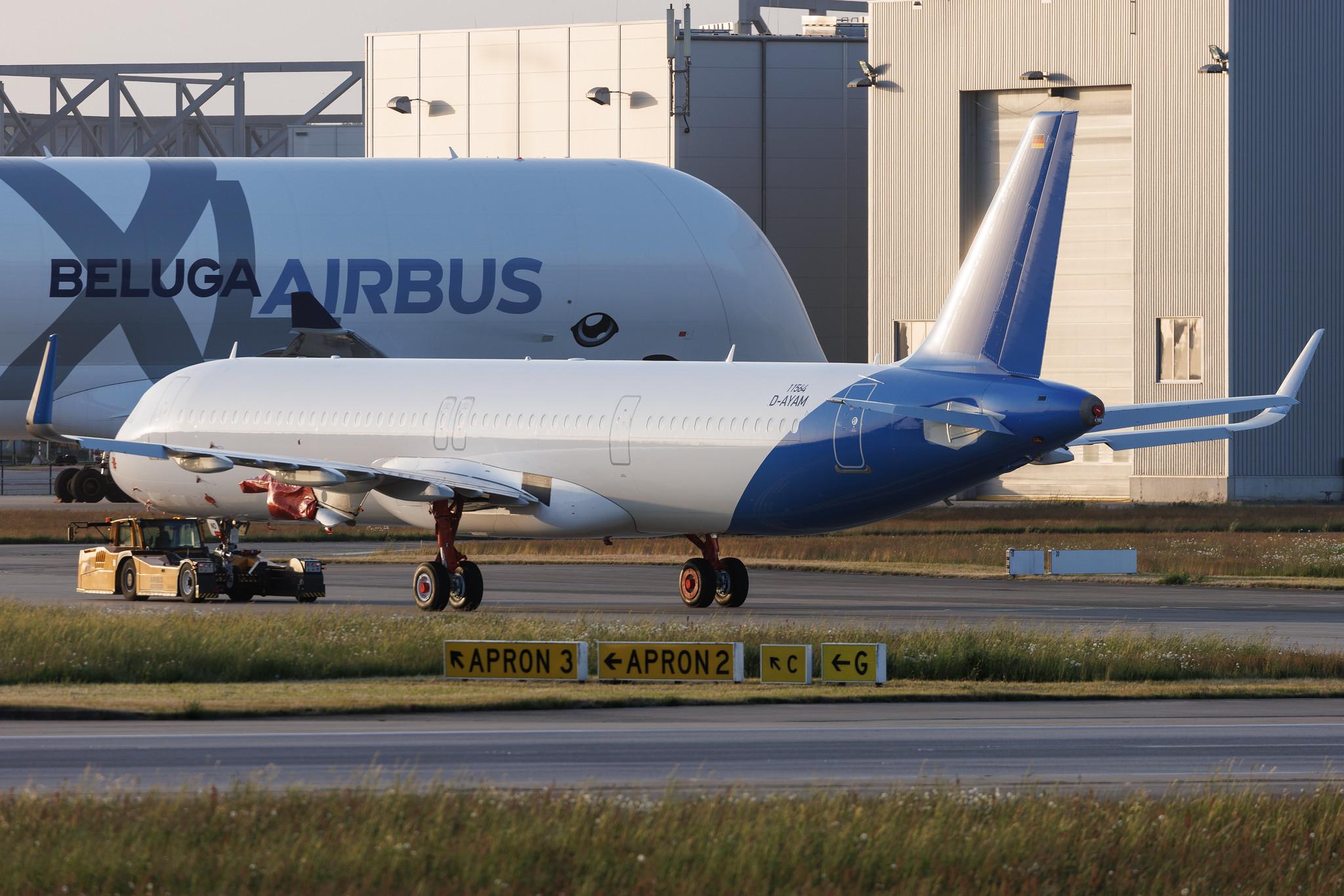 Hamburg Finkenwerder: Jet2 | Airbus A321-251NX A21N | D-AYAM | G-SUND | MSN 11564