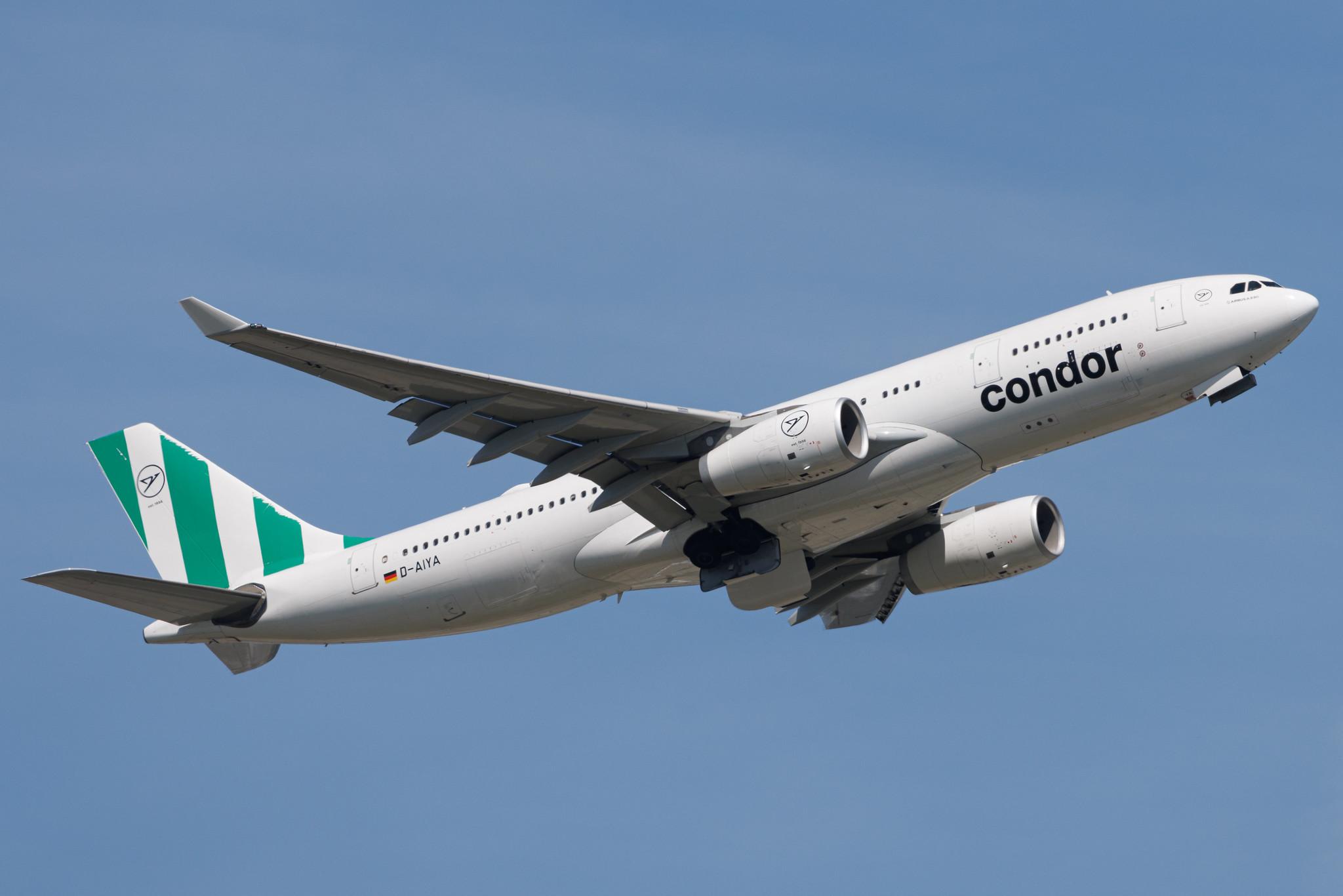 Frankfurt Airport: Condor (DE / CFG) | Airbus A330-243 A332 | D-AIYA | MSN 0824