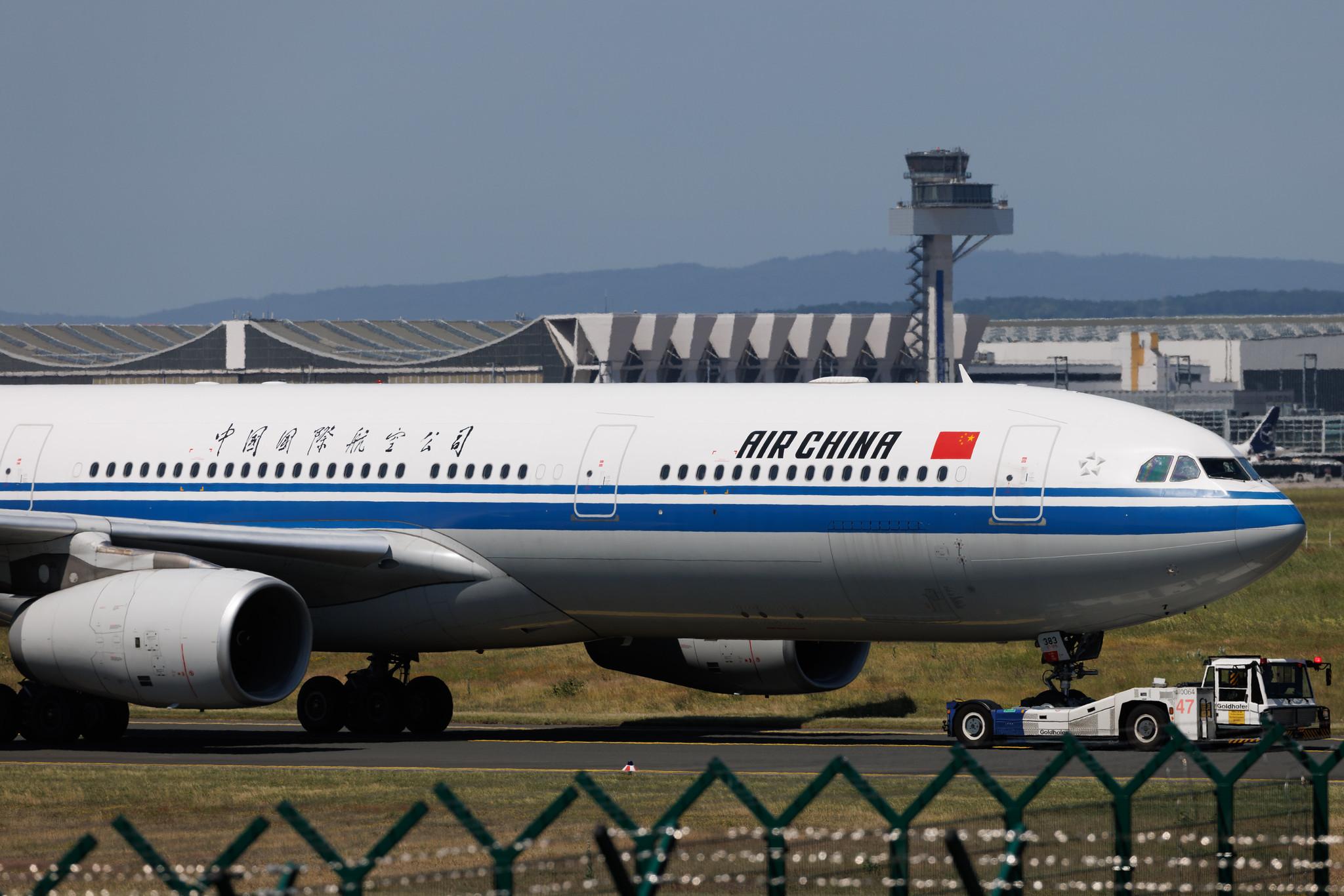 Frankfurt Airport: Air China (CA / CCA) | Airbus A330-343 A333 | B-8383 | MSN 1802