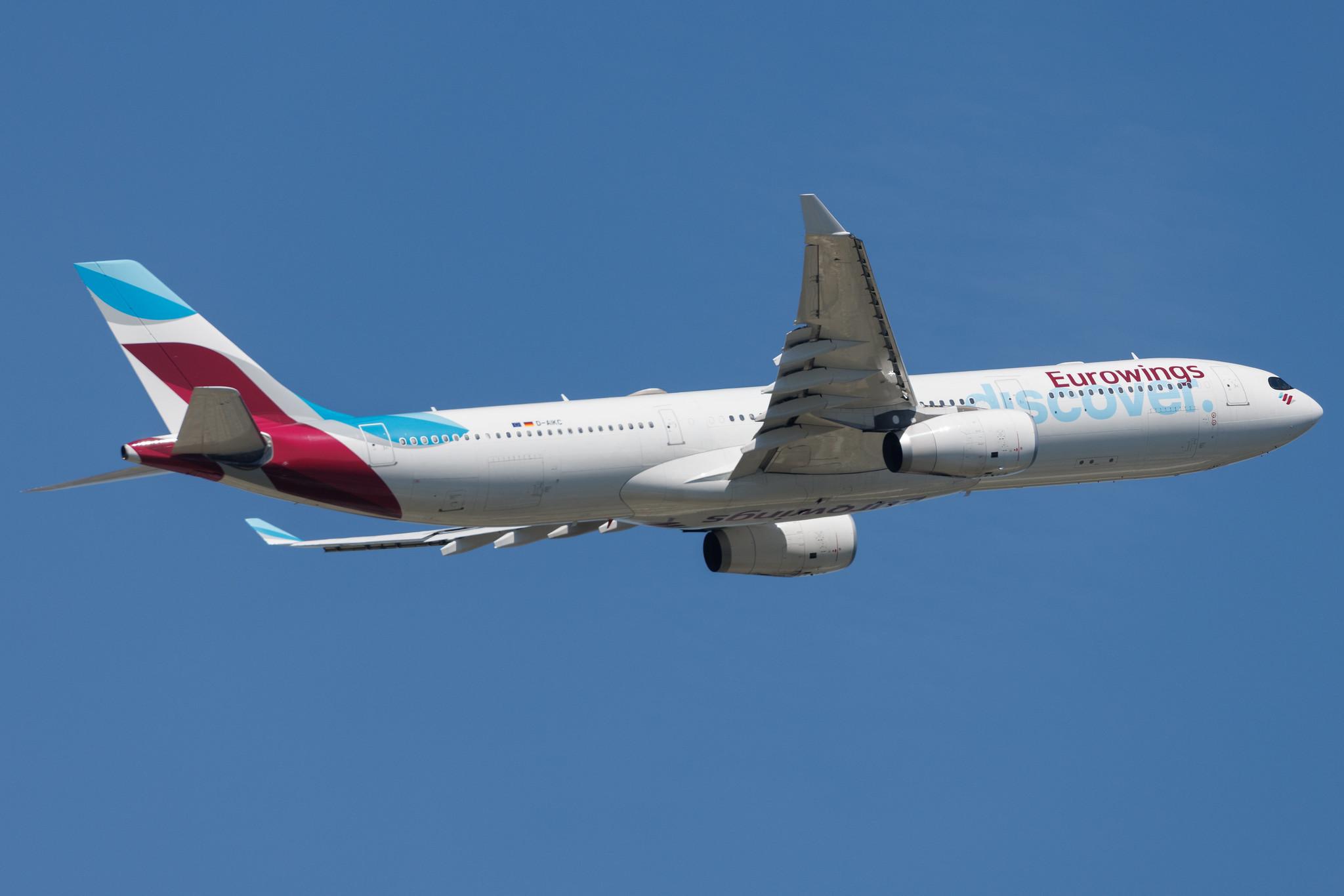 Frankfurt Airport: Eurowings Discover (4Y / OCN) | Airbus A330-343 A333 | D-AIKC | MSN 0579