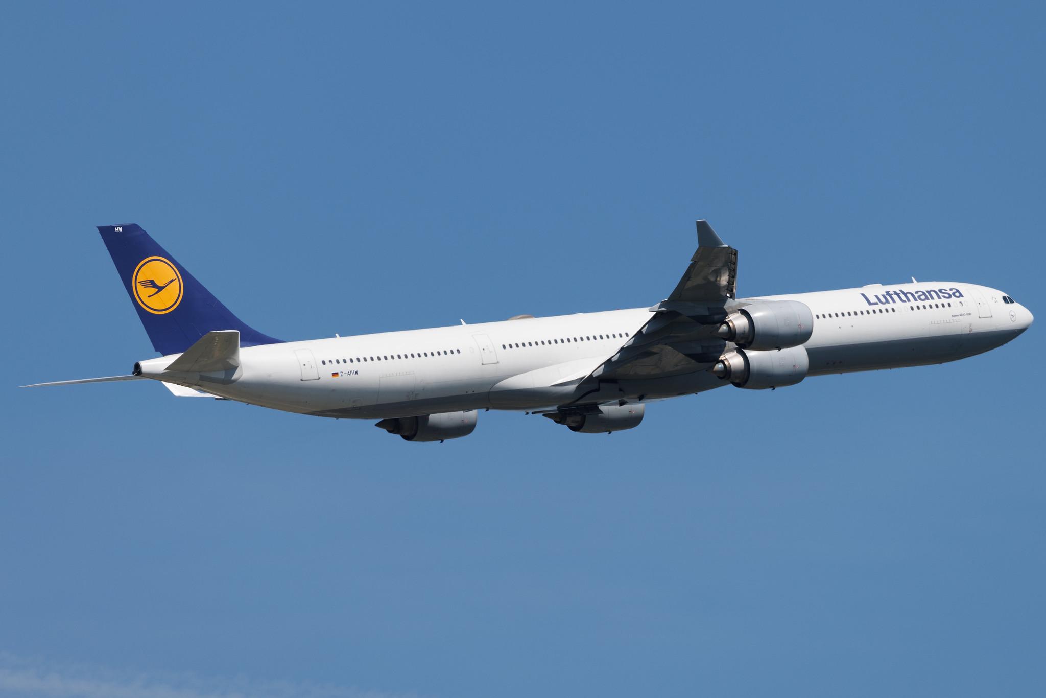 Frankfurt Airport: Lufthansa (LH / DLH) | Airbus A340-642 A346 | D-AIHW | MSN 0972