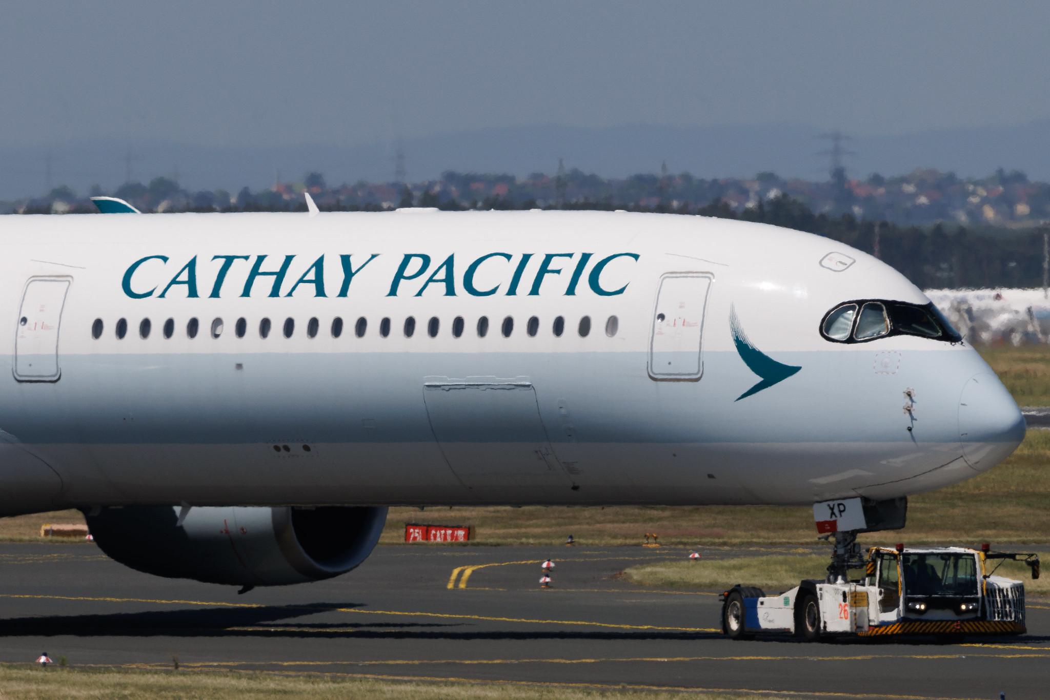 Frankfurt Airport: Cathay Pacific (CX / CPA) | Airbus A350-1041 A35K | B-LXP | MSN 503