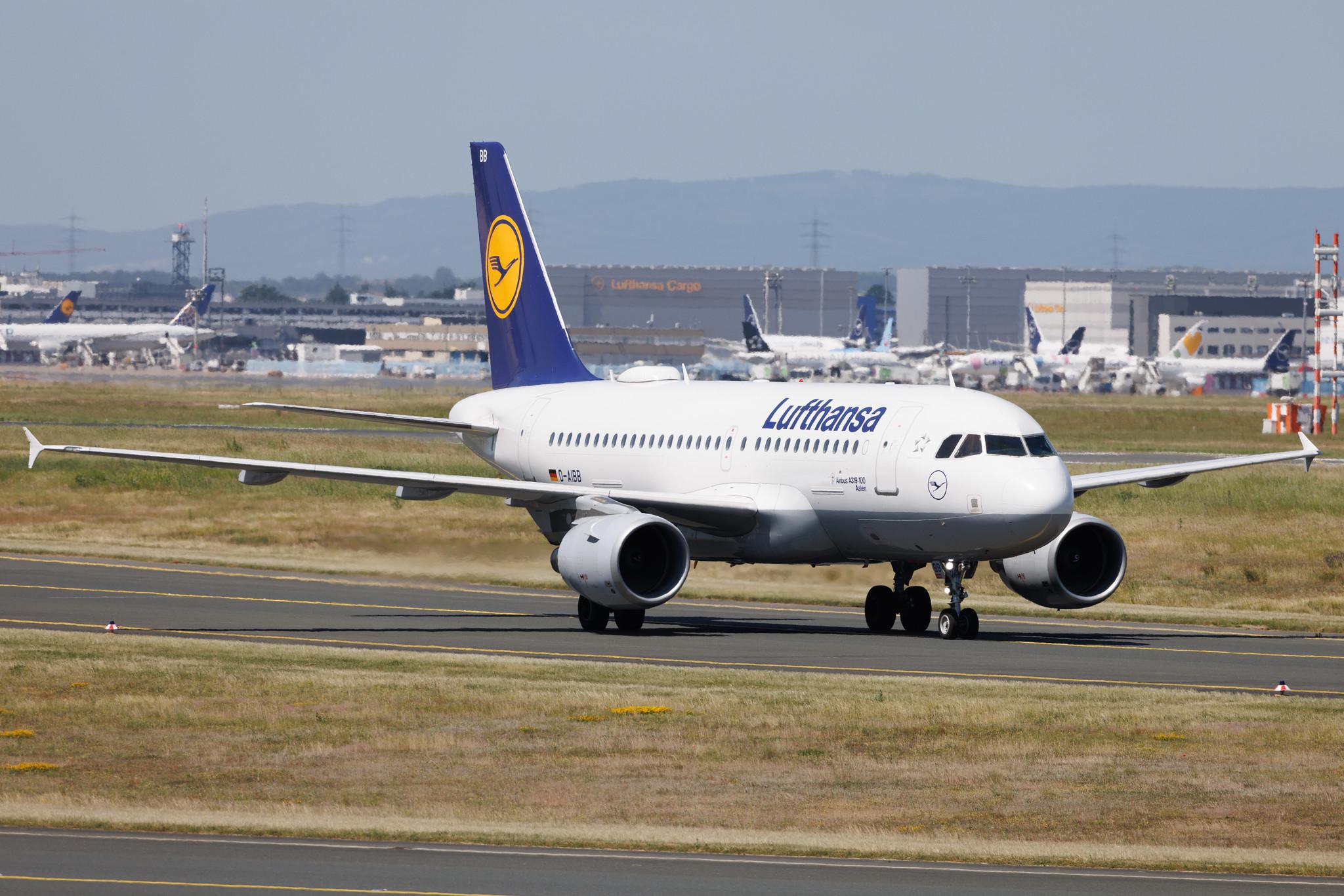Frankfurt Airport: Lufthansa (LH / DLH) | Airbus A319-112 A319 | D-AIBB | MSN 4182
