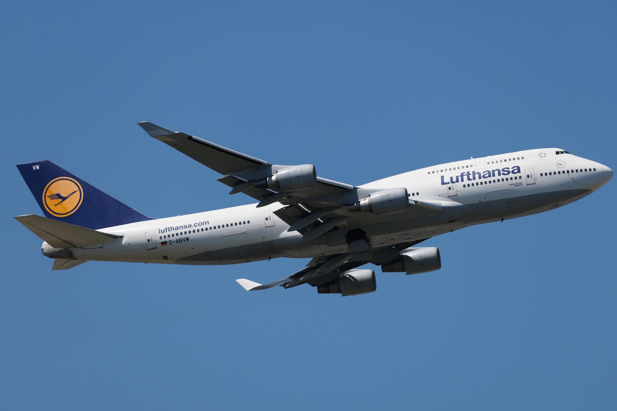 Frankfurt Airport: Lufthansa (LH / DLH) | Boeing 747-430 B744 | D-ABVW | MSN 29493