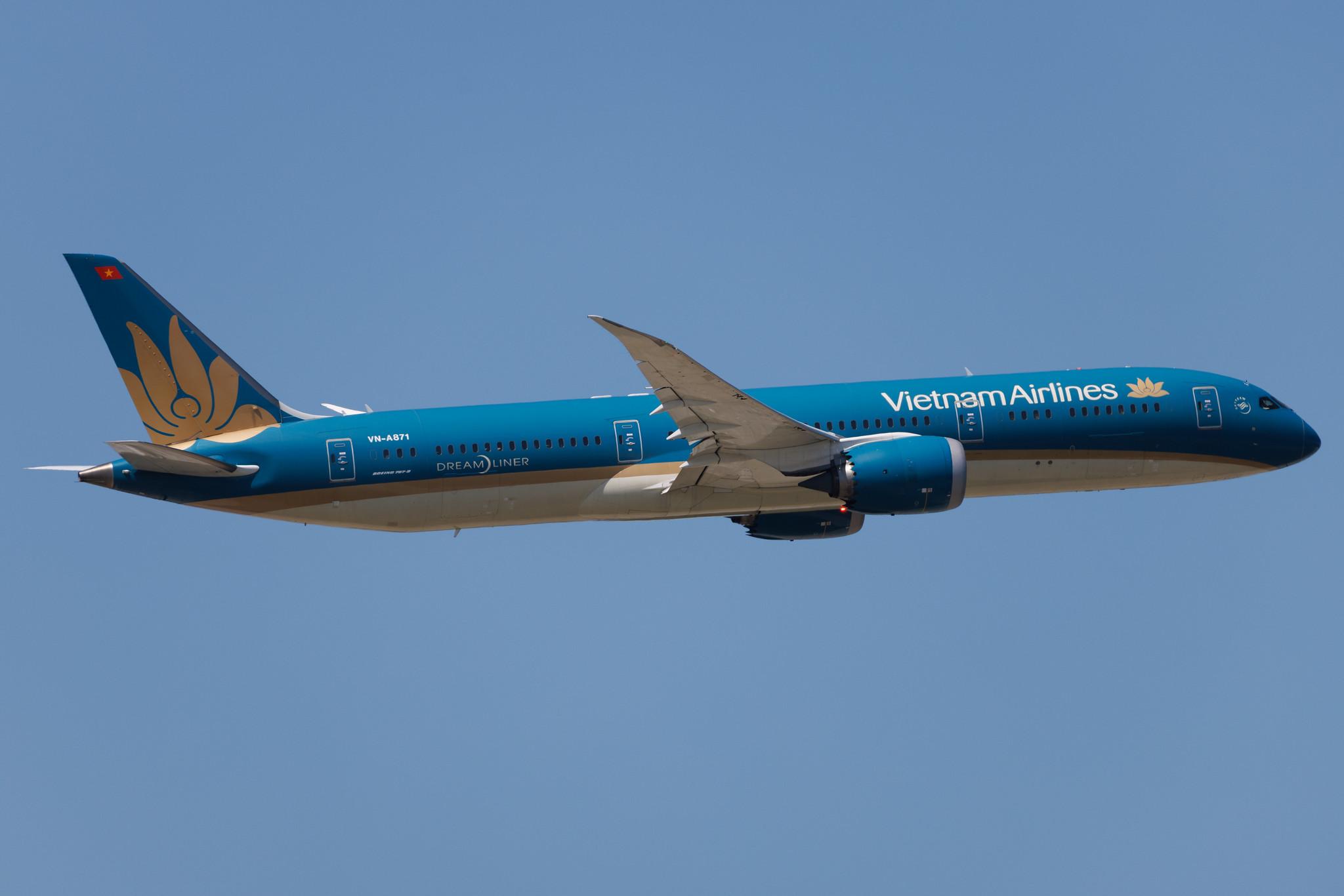 Frankfurt Airport: Vietnam Airlines (VN / HVN) | Boeing 787-9 Dreamliner B789 | VN-A871 | MSN 39290
