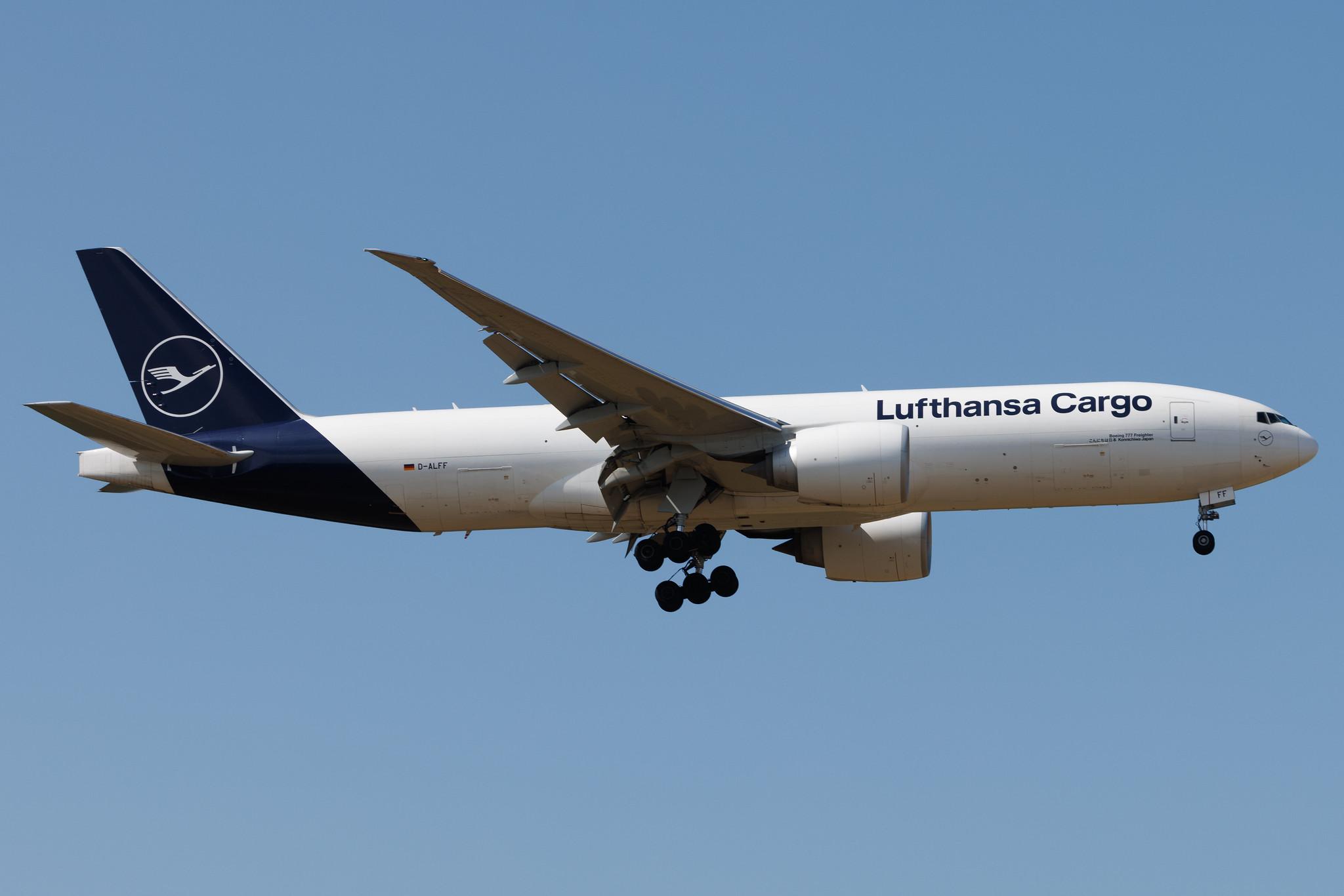 Frankfurt Airport: Lufthansa Cargo (/ GEC) | Boeing 777-FBT B77L | D-ALFF | MSN 66089