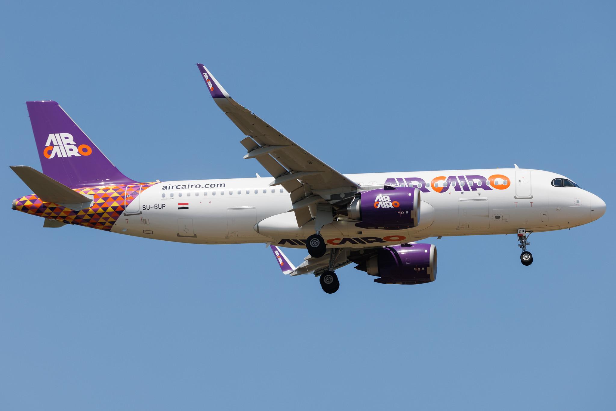 Frankfurt Airport: Air Cairo (SM / MSC) | Airbus A320-251N A20N | SU-BUP | MSN 11302