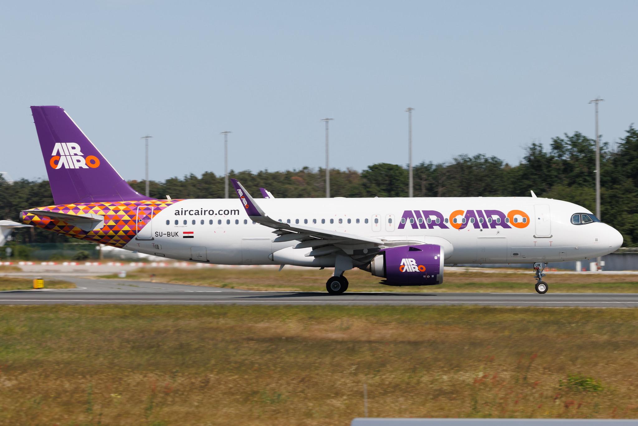 Frankfurt Airport: Air Cairo (SM / MSC) | Airbus A320-251N A20N | SU-BUK | MSN 10152