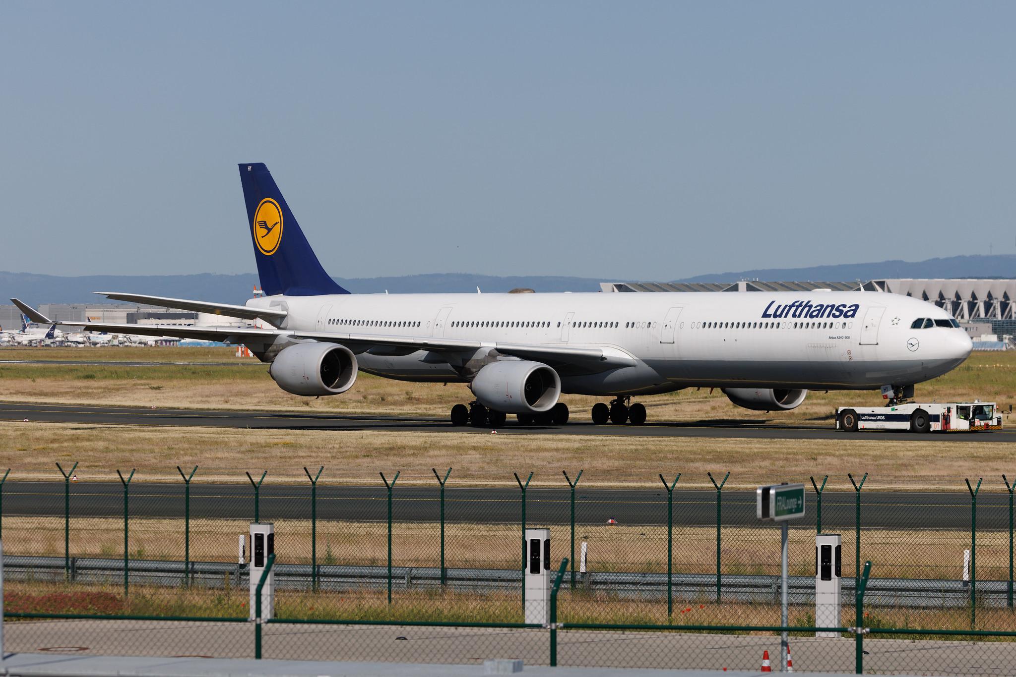 Frankfurt Airport: Lufthansa (LH / DLH) | Airbus A340-642 A346 | D-AIHY | MSN 0987