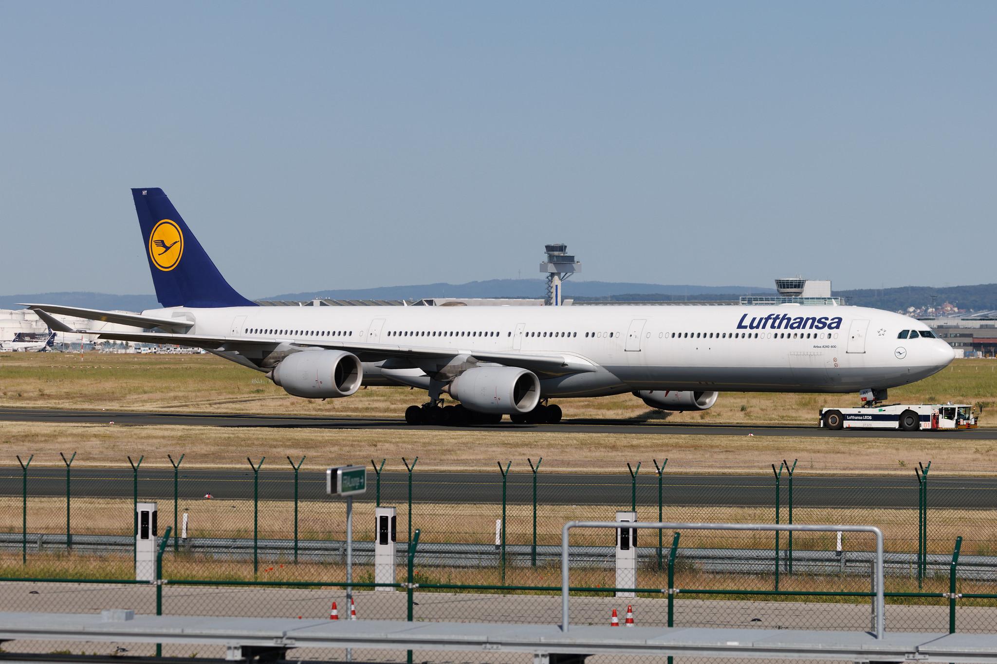 Frankfurt Airport: Lufthansa (LH / DLH) | Airbus A340-642 A346 | D-AIHY | MSN 0987