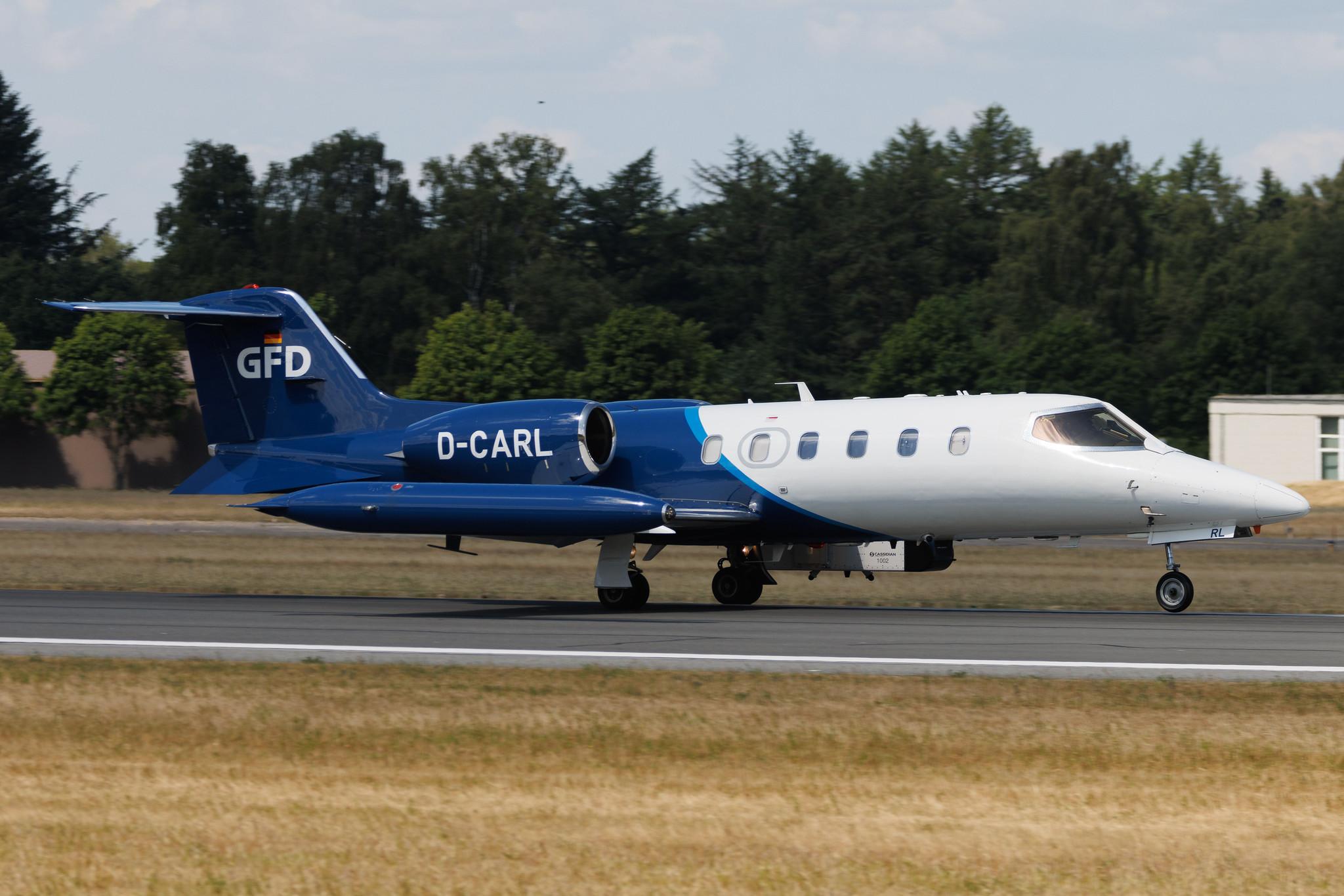 Fliegerhorst Hohn: Gesellschaft fur Flugzieldarstellung (/ GFD) | Operator: Gesellschaft Fur Flugzieldarstellung | Learjet 35A LJ35 | D-CARL | MSN 35-387