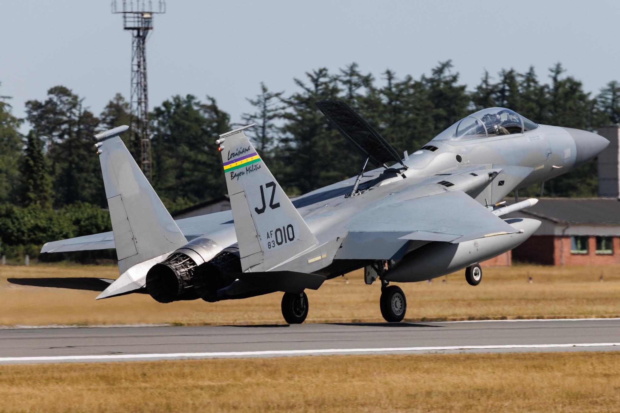 Fliegerhorst Hohn: United States Air Force (USAF) | McDonnell Douglas F-15C Eagle F15 | 83-0010 | MSN 856/C270