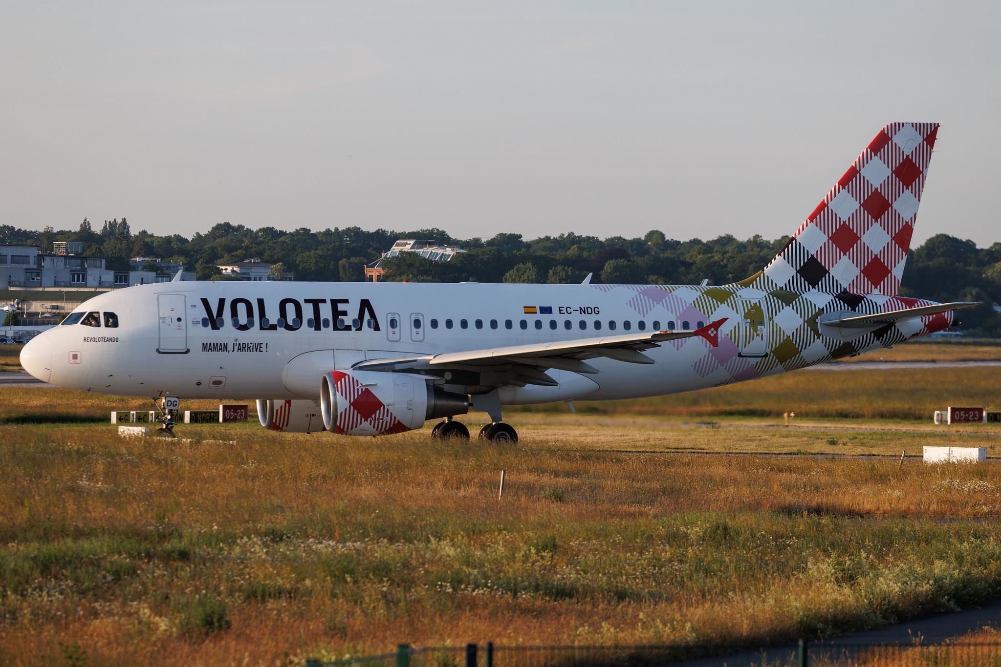 Hamburg Finkenwerder: Volotea (V7 / VOE) | Airbus A319-112 A319 | EC-NDG | MSN 03364