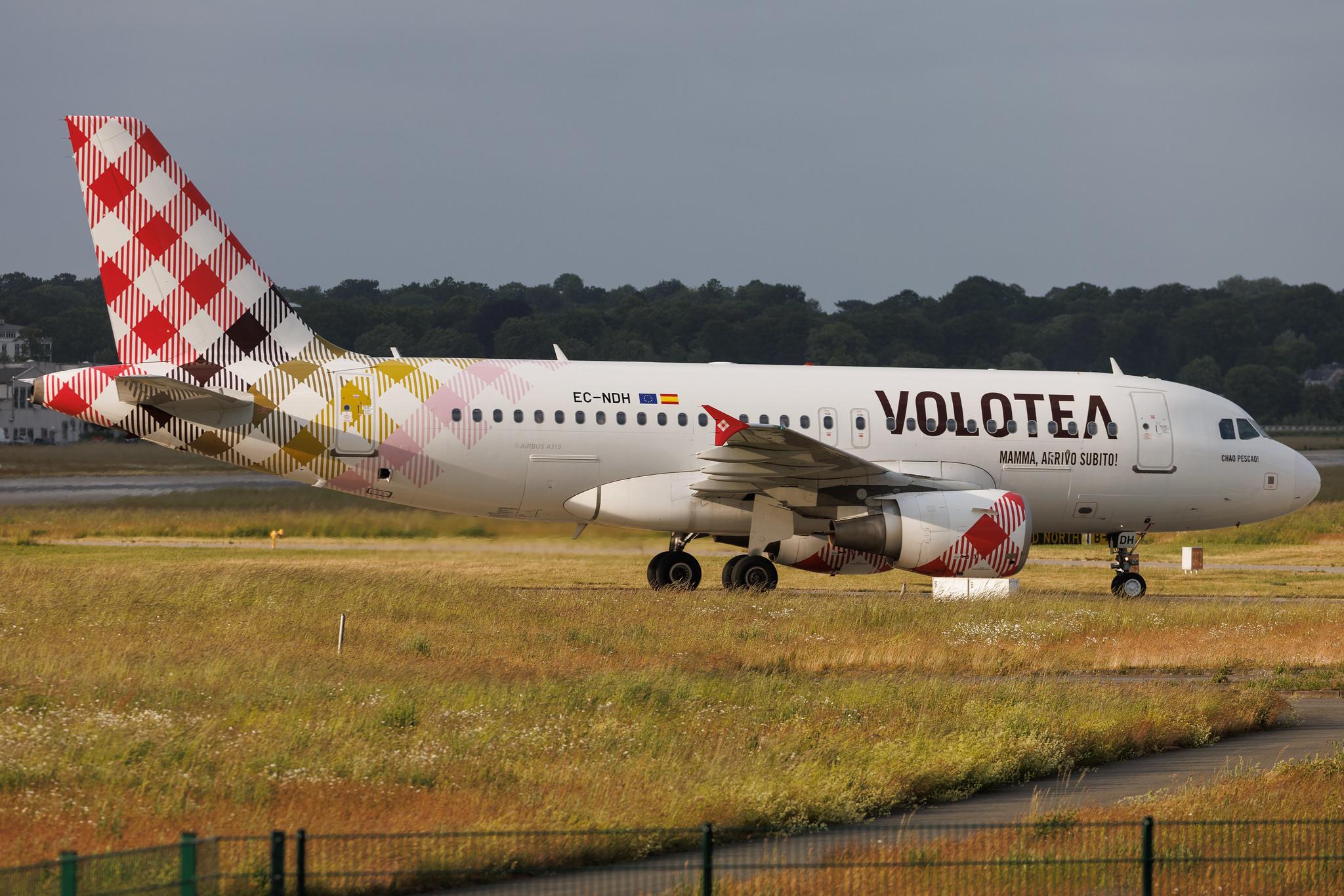 Hamburg Finkenwerder: Volotea (V7 / VOE) | Airbus A319-111 A319 | EC-NDH | MSN 03403