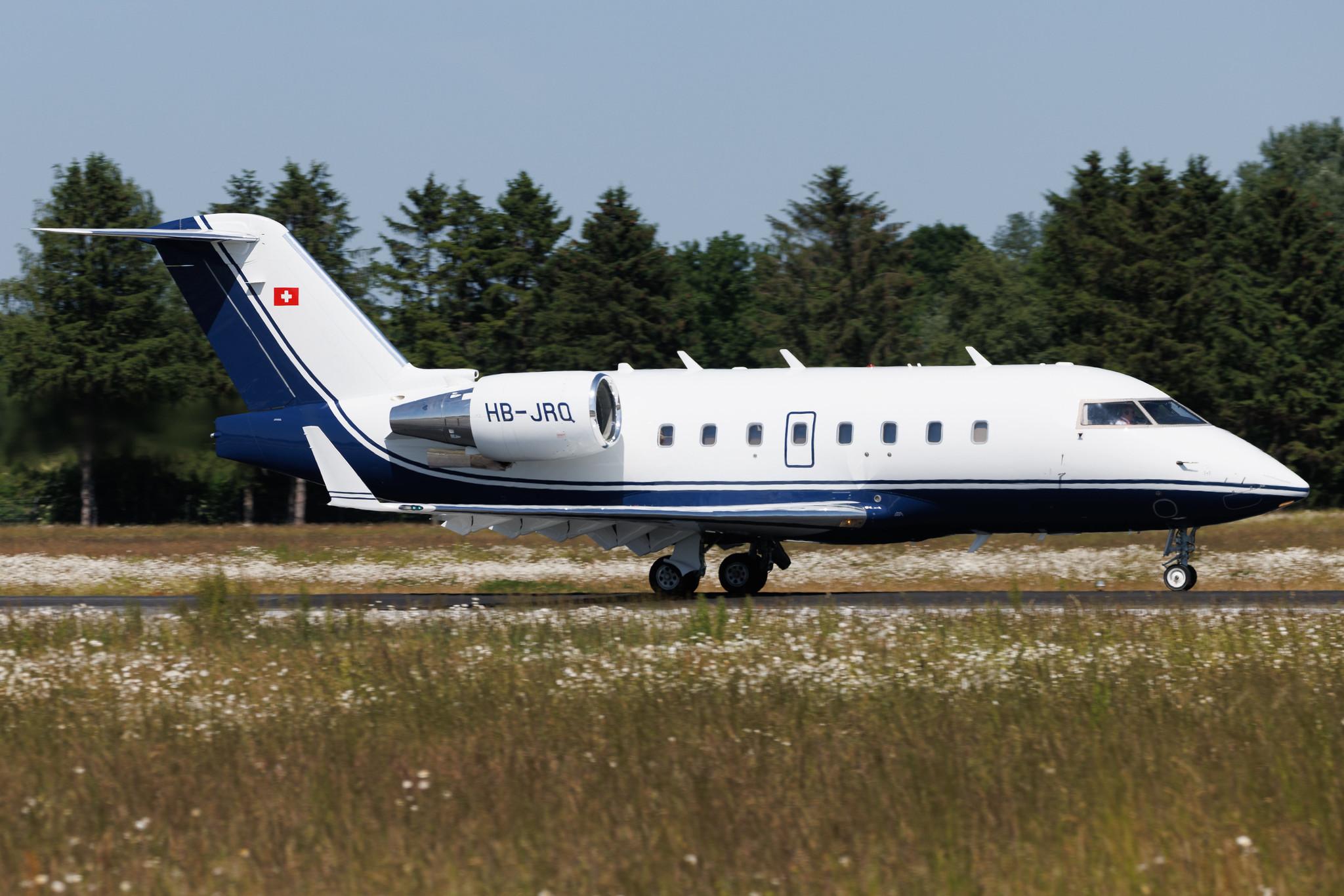 Hamburg Airport: Albinati Aeronautics (/ LUC) | Bombardier Challenger 604 CL60 | HB-JRQ | MSN 5651