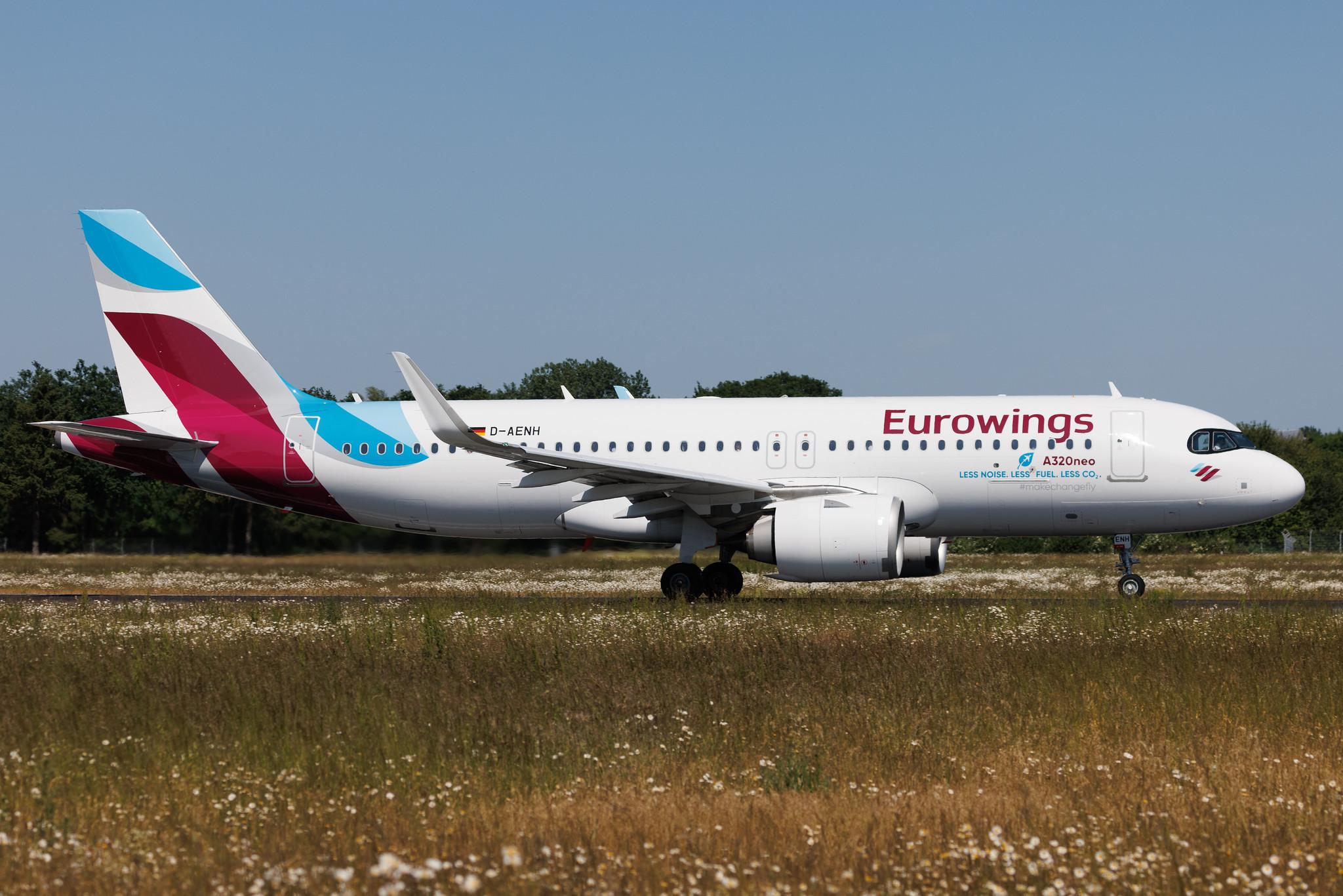 Hamburg Airport: Eurowings (EW / EWG) | Airbus A320-251N A20N | D-AENH | MSN 11125