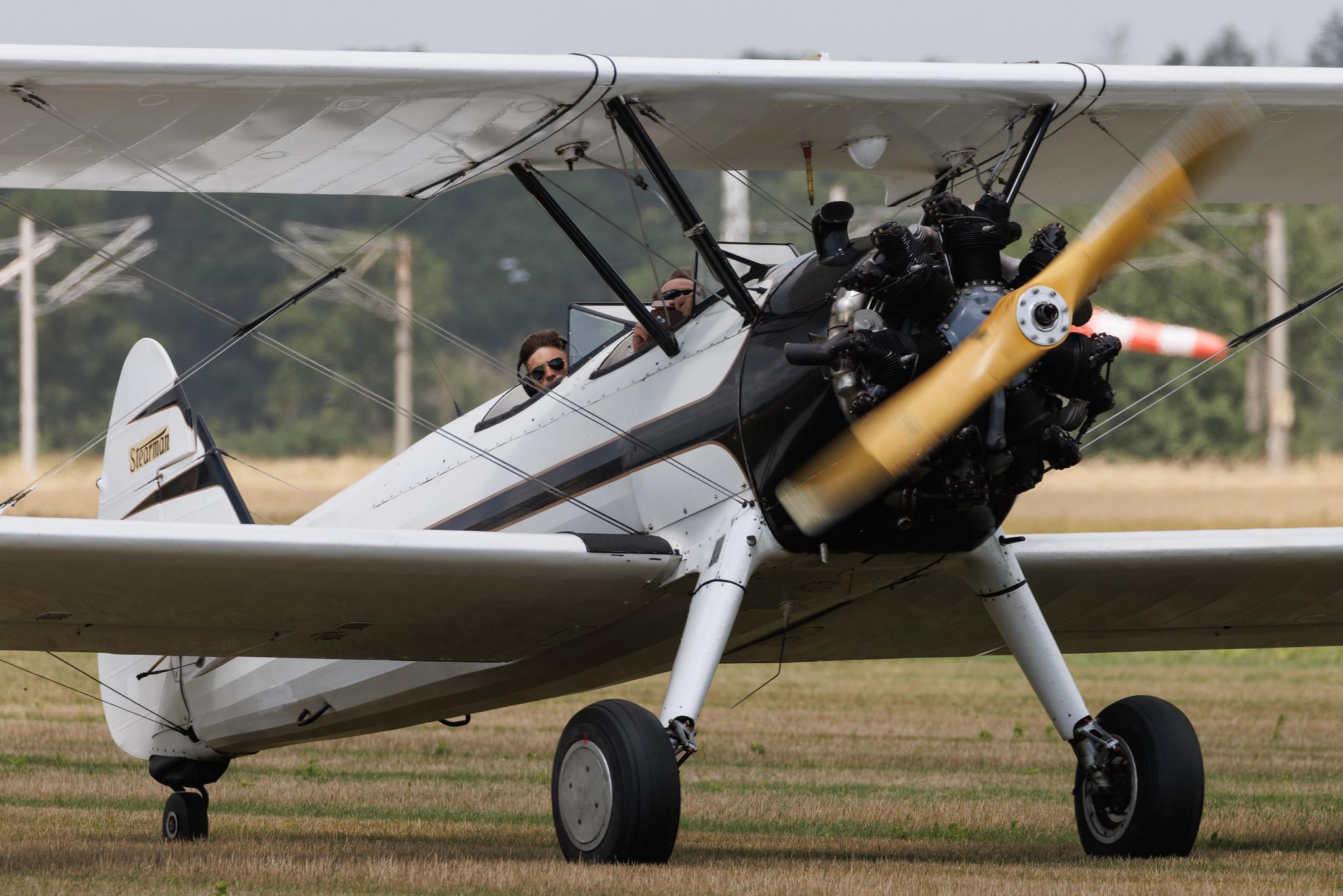 Flugplatz Bienenfarm: Private owner | Boeing-Stearman E75 Kaydet ST75 | N9054H | MSN 758778