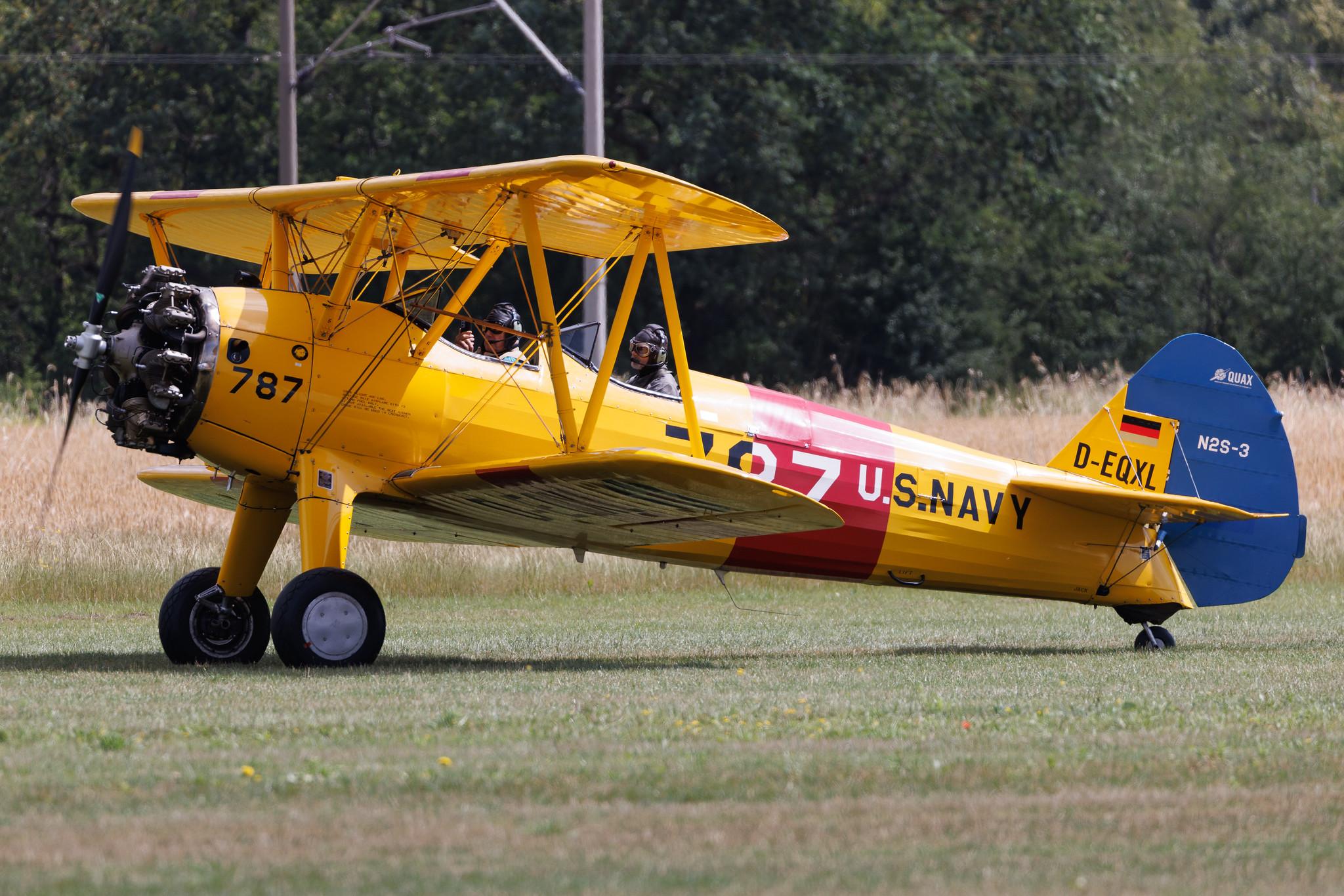 Flugplatz Bienenfarm: Private owner | Boeing N2S-3 Stearman | D-EQXL | MSN 75-658