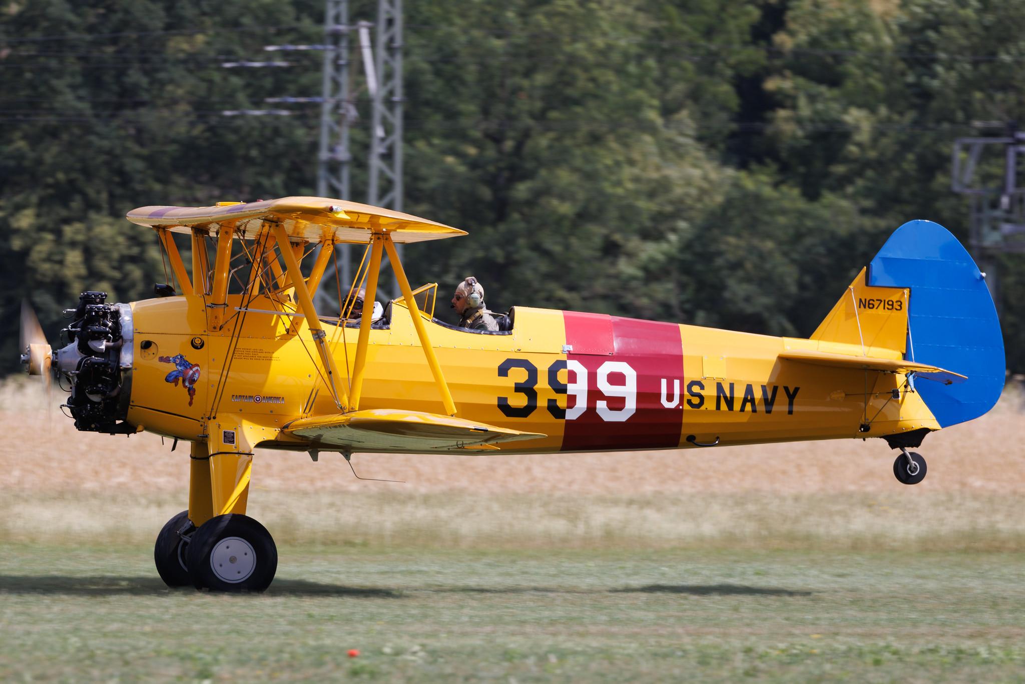 Flugplatz Bienenfarm: Private owner | Boeing 75N1 Stearman ST75 | N67193 | MSN 75-8116