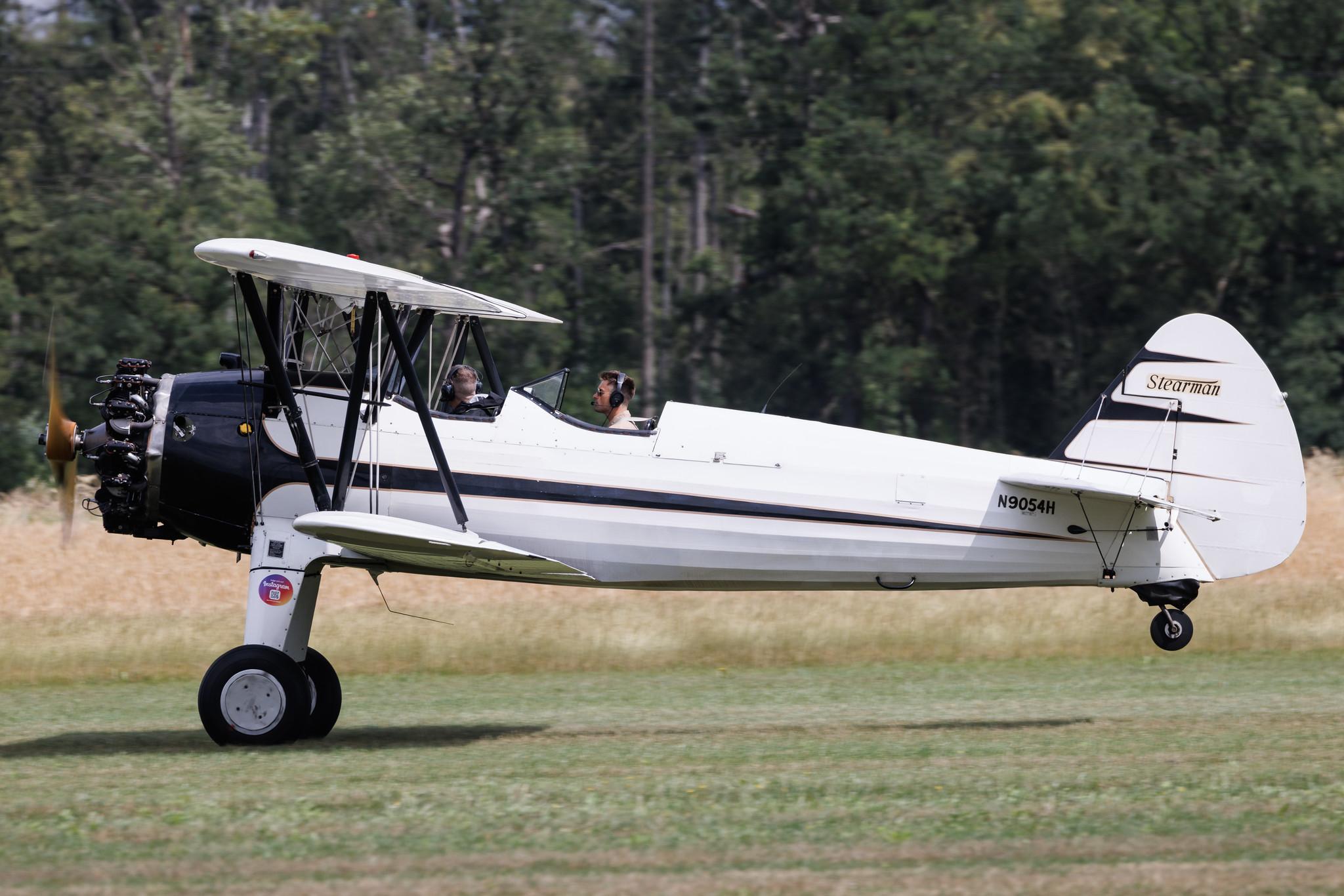 Flugplatz Bienenfarm: Private owner | Boeing-Stearman E75 Kaydet ST75 | N9054H | MSN 758778