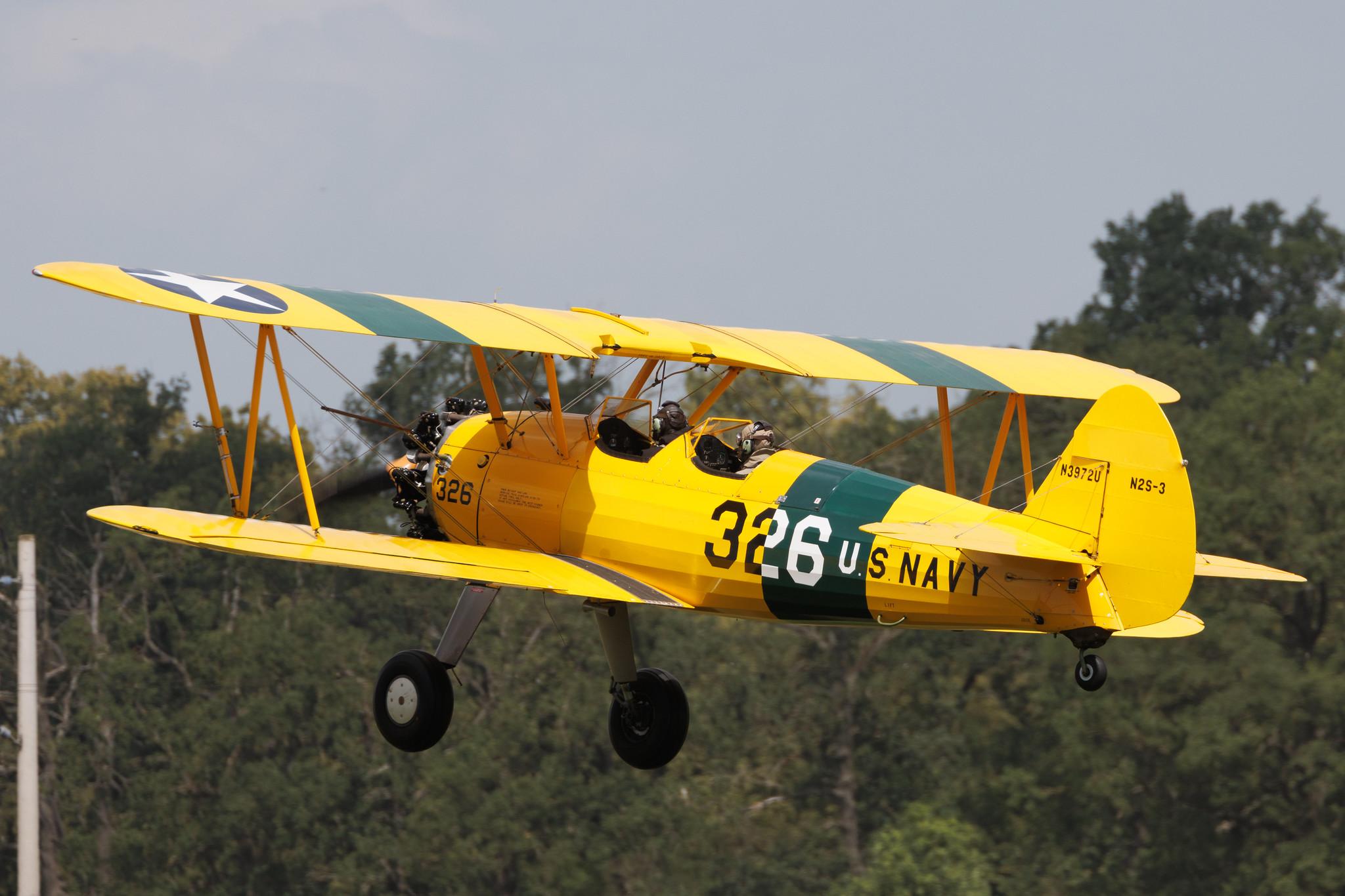 Flugplatz Bienenfarm: Private owner | Boeing N2S-3 Stearman | N3972U | MSN AR-26