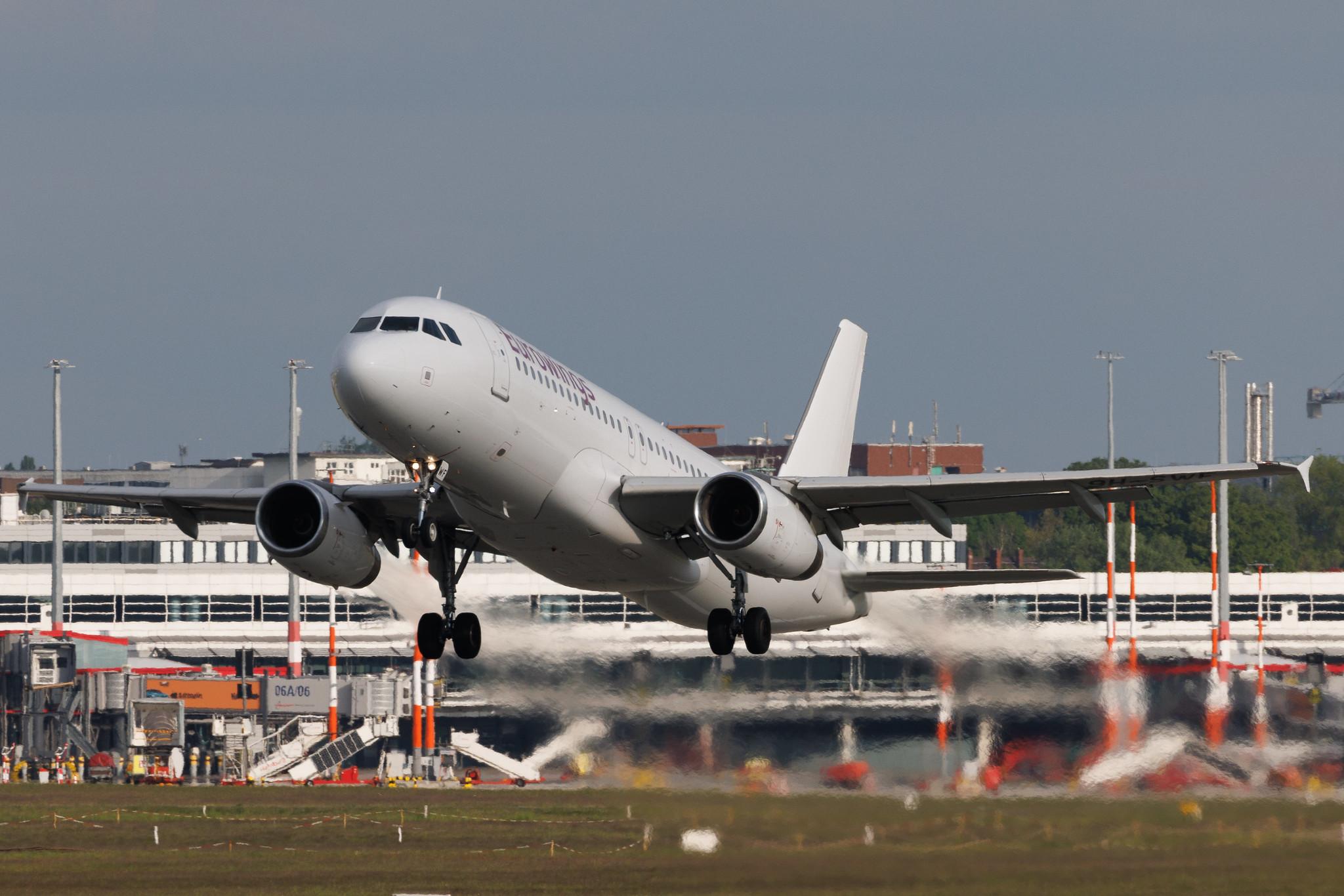 Hamburg Airport: Eurowings (EW / EWG) | Operator: Avion Express Malta | Airbus A320-232 A320 | 9H-SWF | MSN 03581
