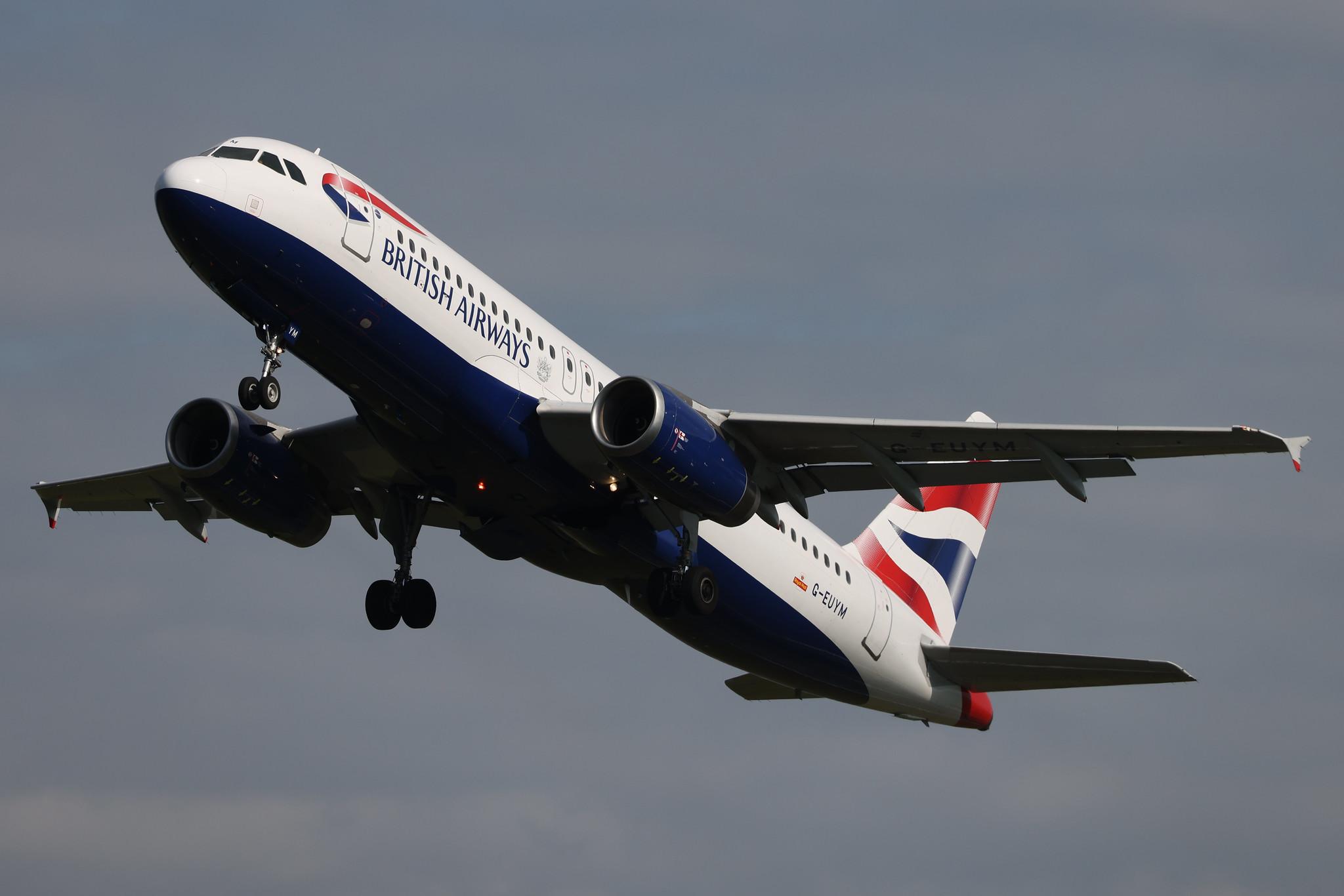 Hamburg Airport: British Airways (BA / BAW) | Airbus A320-232 A320 | G-EUYM | MSN 4791