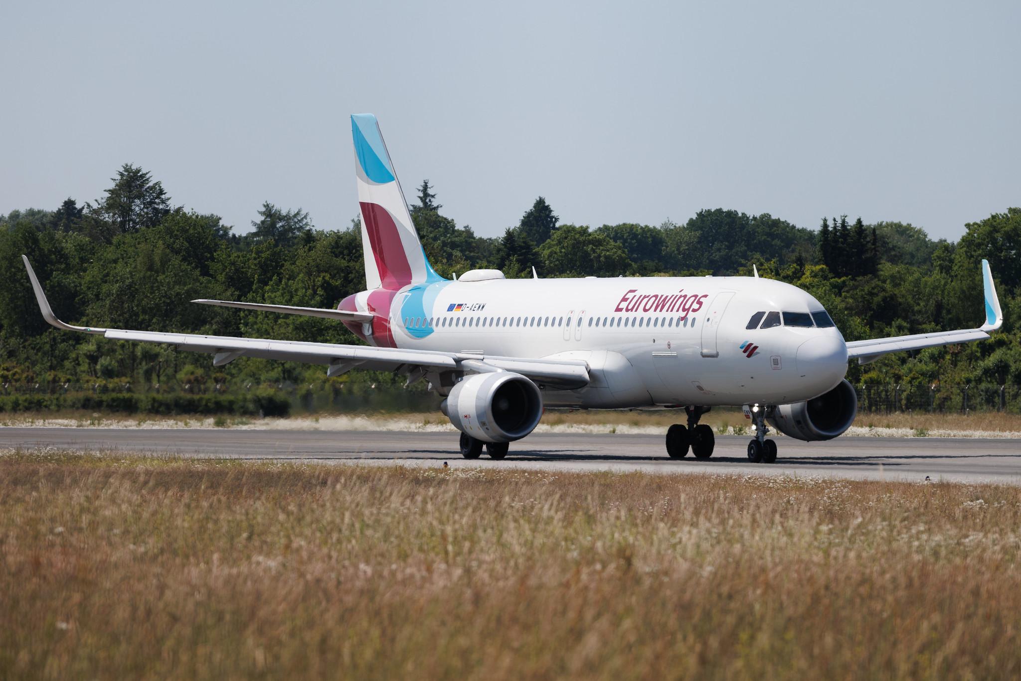 Hamburg Airport: Eurowings (EW / EWG) | Airbus A320-214 A320 | D-AEWW | MSN 7615