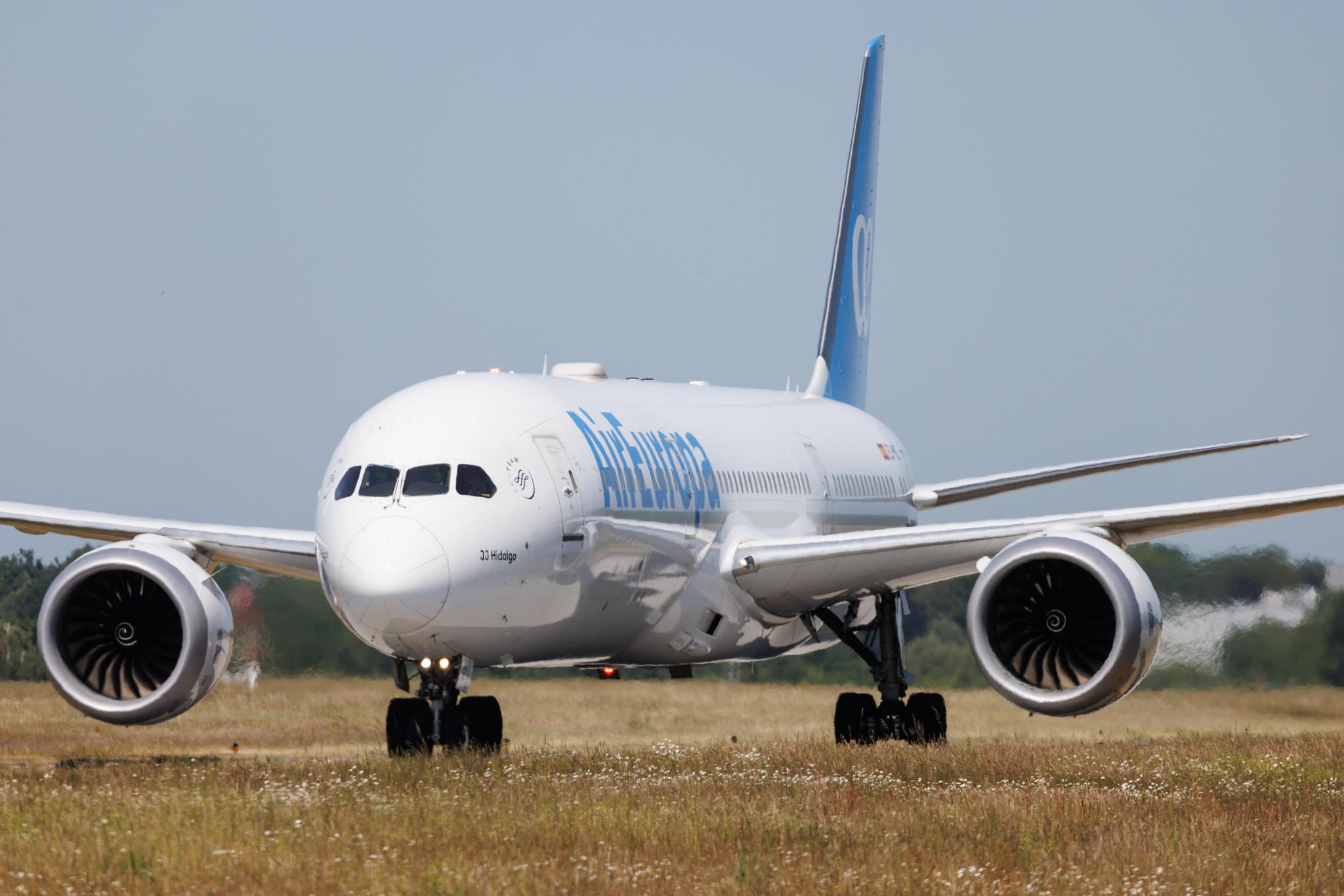 Hamburg Airport: Air Europa (UX / AEA) | Boeing 787-9 Dreamliner B789 | EC-MSZ | MSN 62171