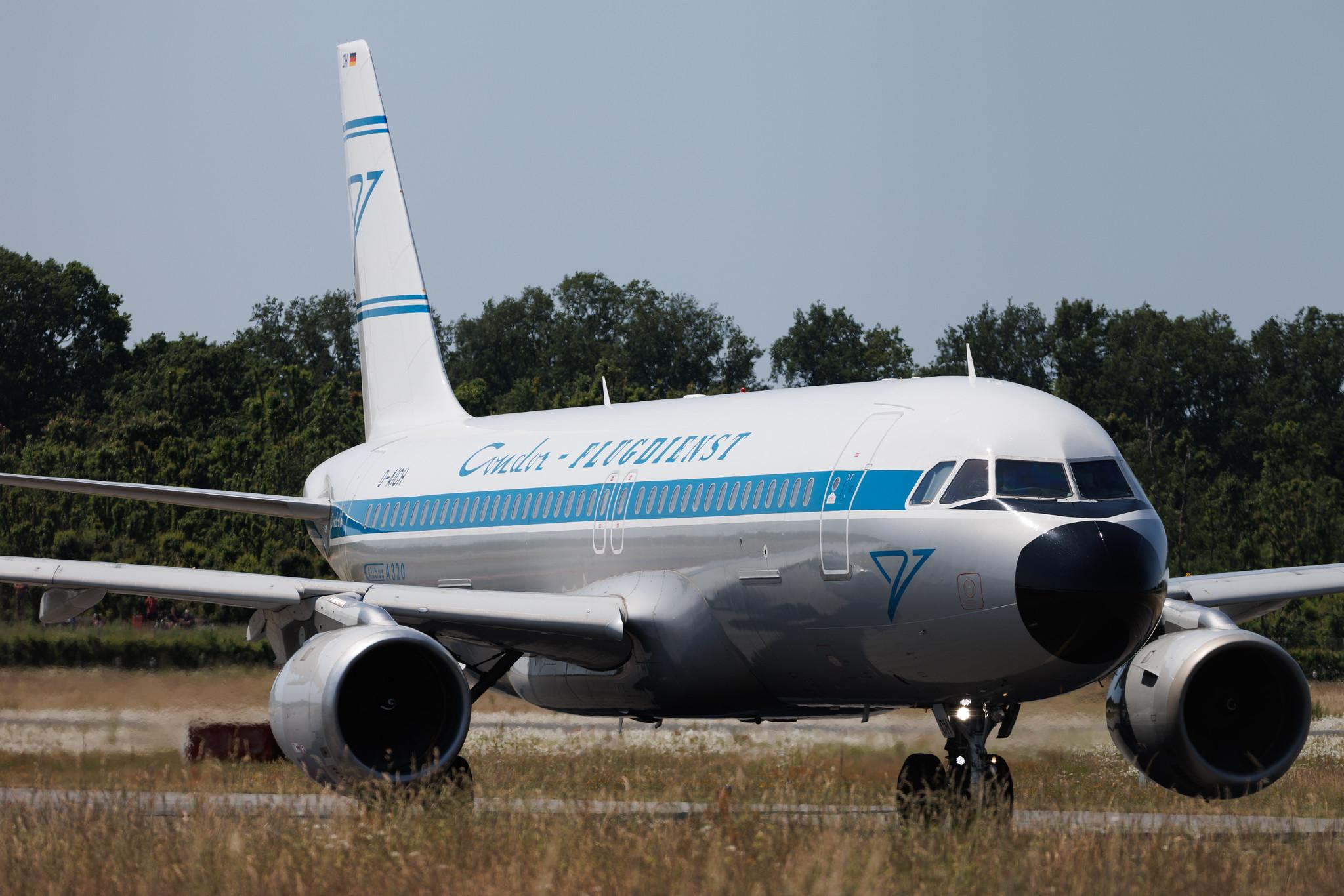 Hamburg Airport: Condor (DE / CFG) | Livery: Retro Livery | Airbus A320-212 A320 | D-AICH | MSN 0971