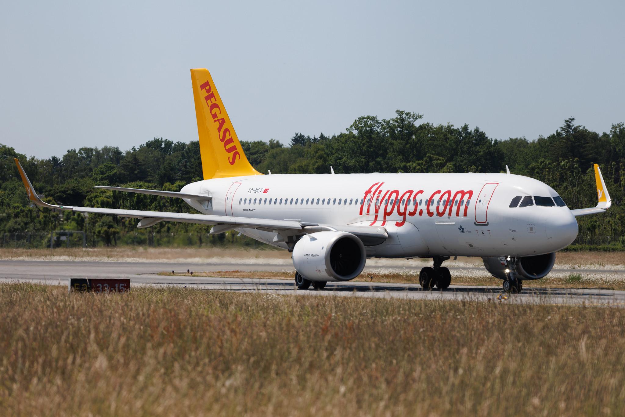 Hamburg Airport: Pegasus (PC / PGT) | Operator: Pegasus Airlines | Airbus A320-251N A20N | TC-NCT | MSN 10269