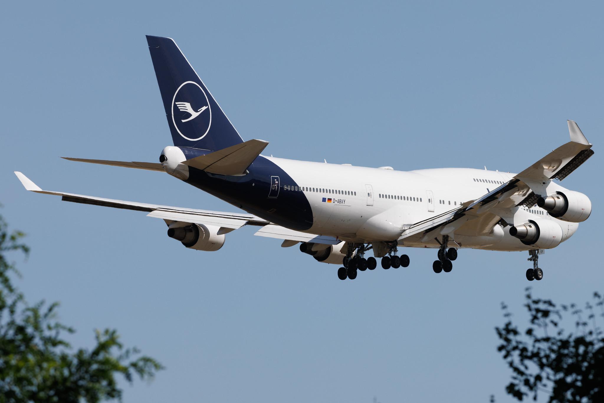 Frankfurt Airport: Lufthansa (LH / DLH) | Boeing 747-430 B744 | D-ABVY | MSN 29869